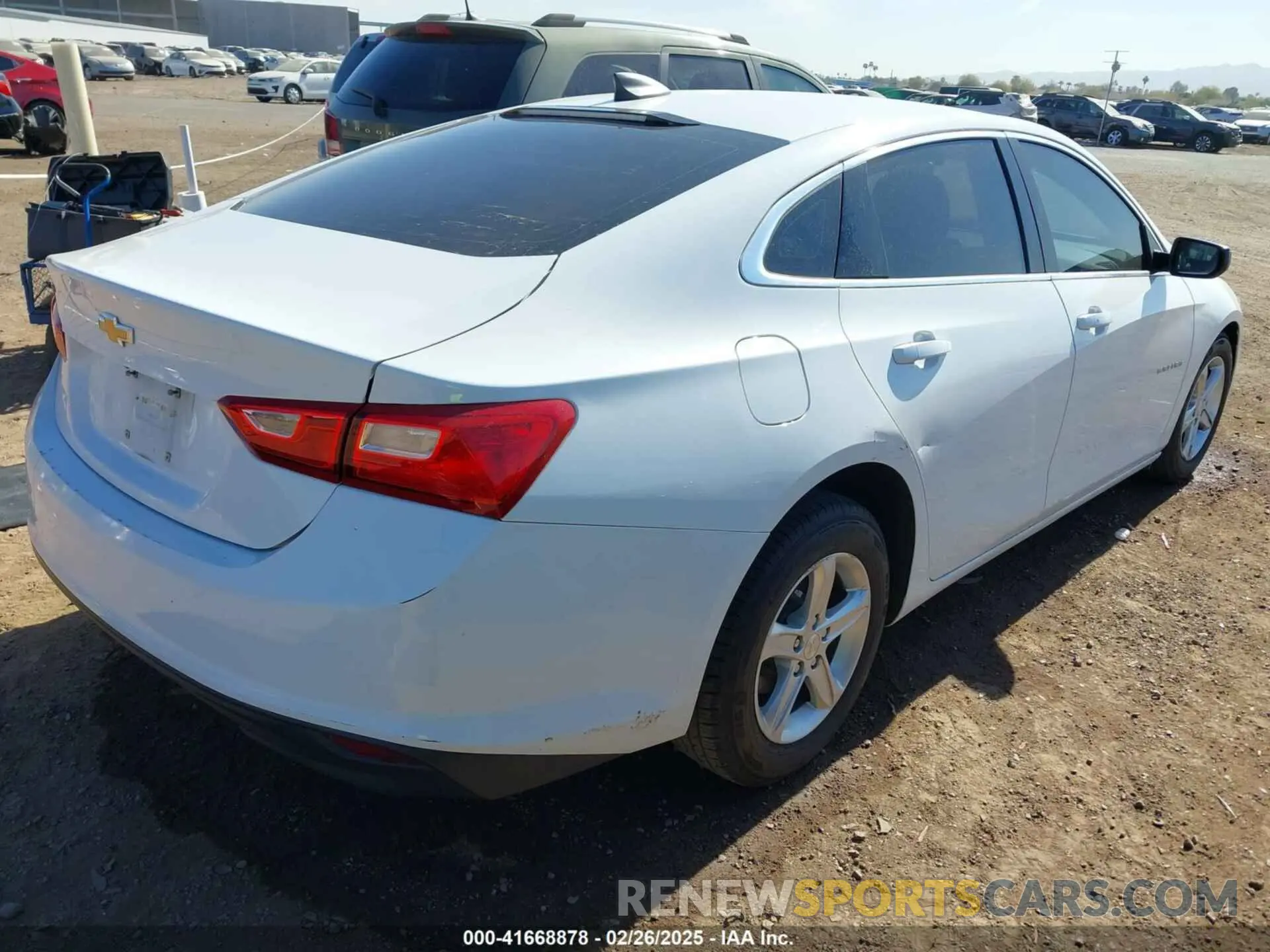 4 Photograph of a damaged car 1G1ZB5ST4LF002978 CHEVROLET MALIBU 2020