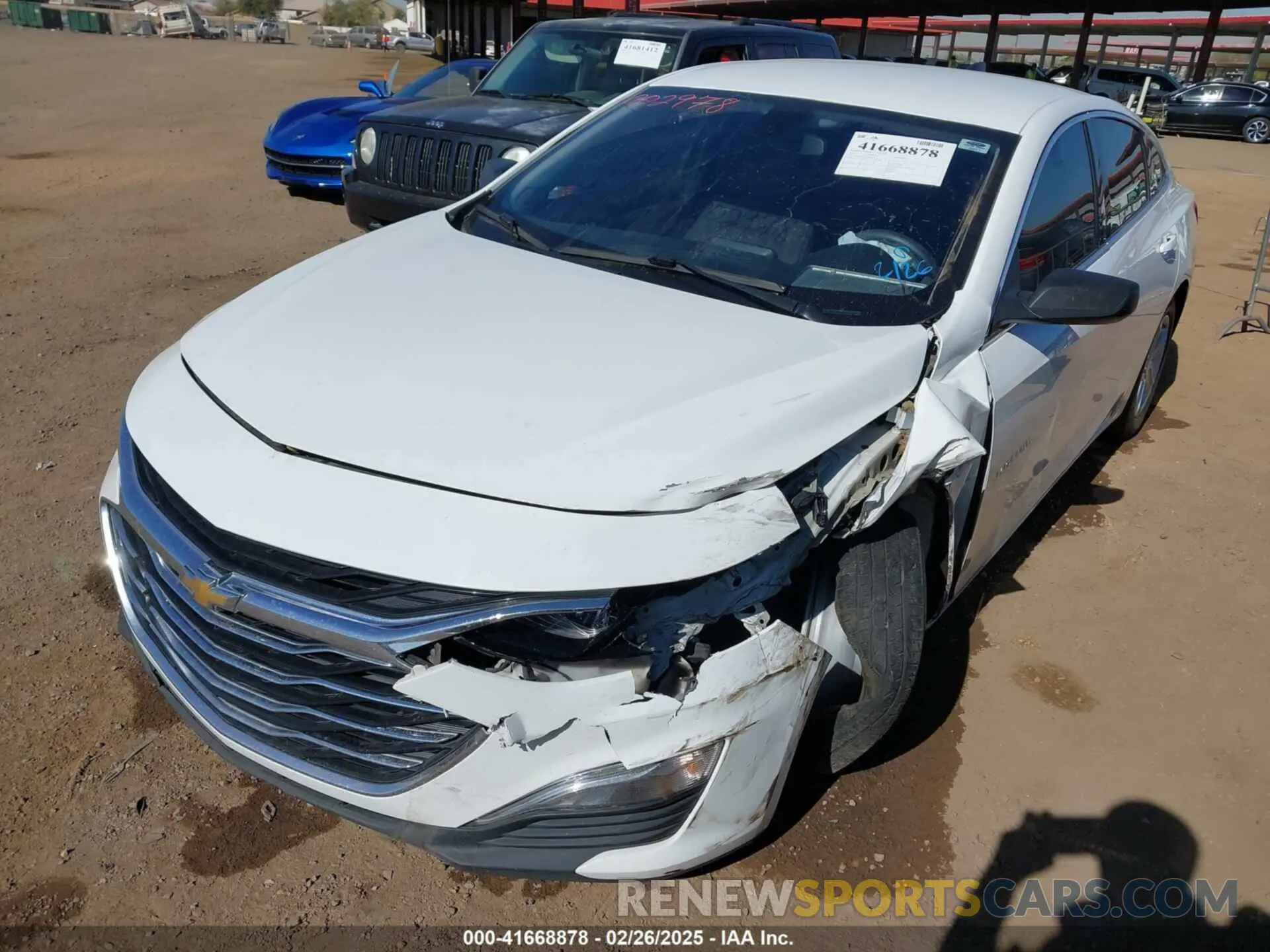 6 Photograph of a damaged car 1G1ZB5ST4LF002978 CHEVROLET MALIBU 2020