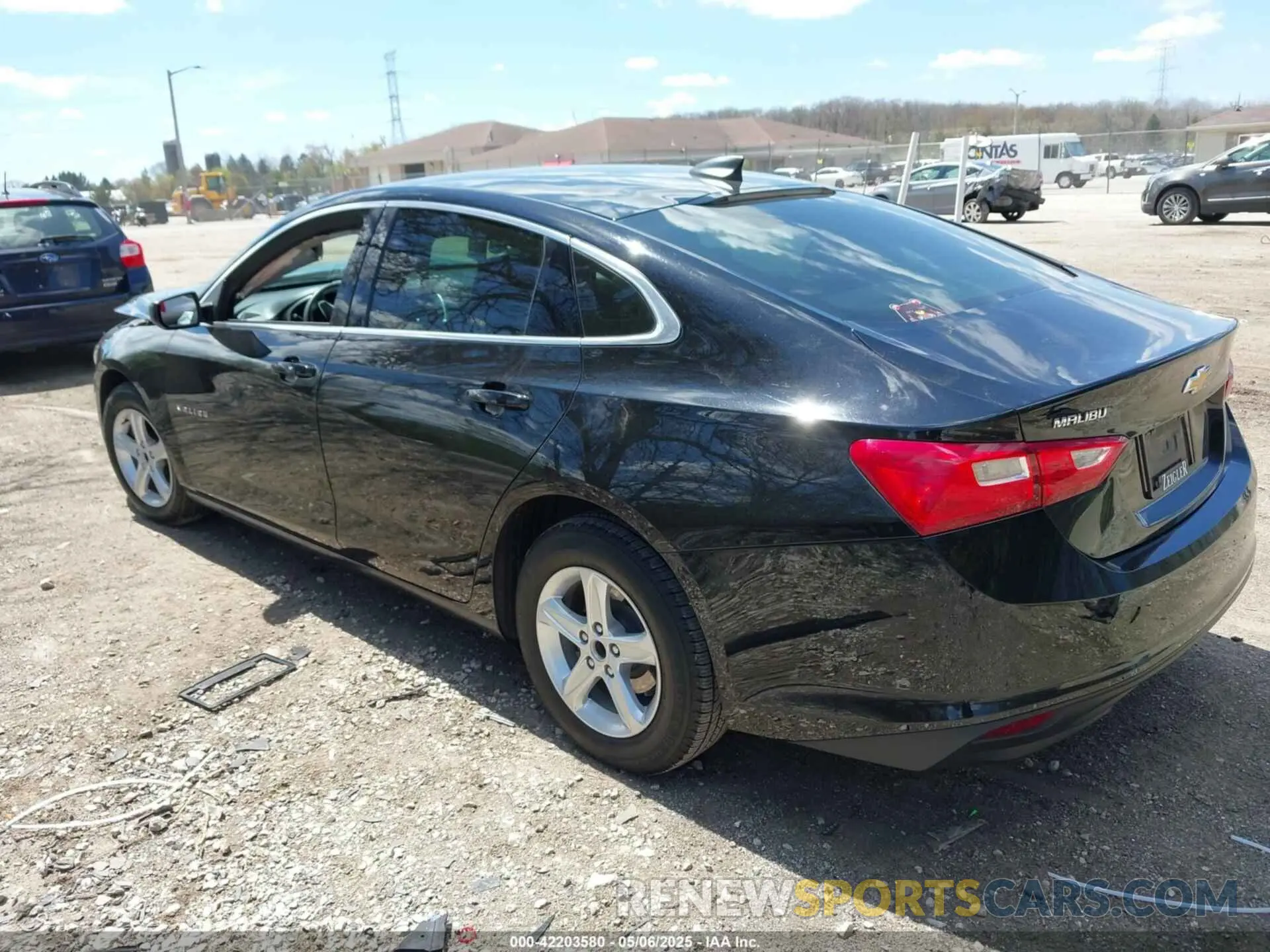 3 Photograph of a damaged car 1G1ZB5ST4LF004326 CHEVROLET MALIBU 2020