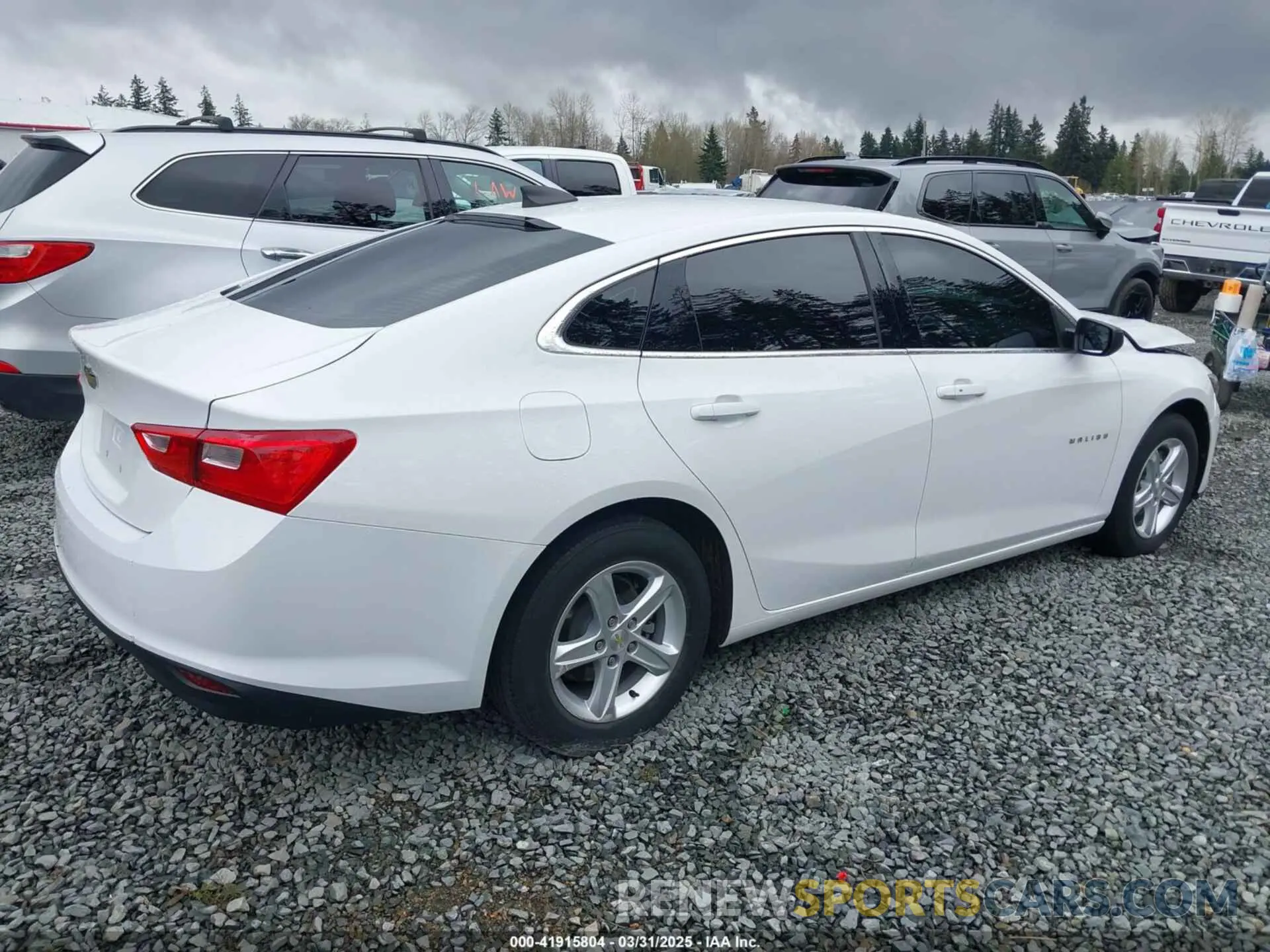4 Photograph of a damaged car 1G1ZB5ST4LF080967 CHEVROLET MALIBU 2020