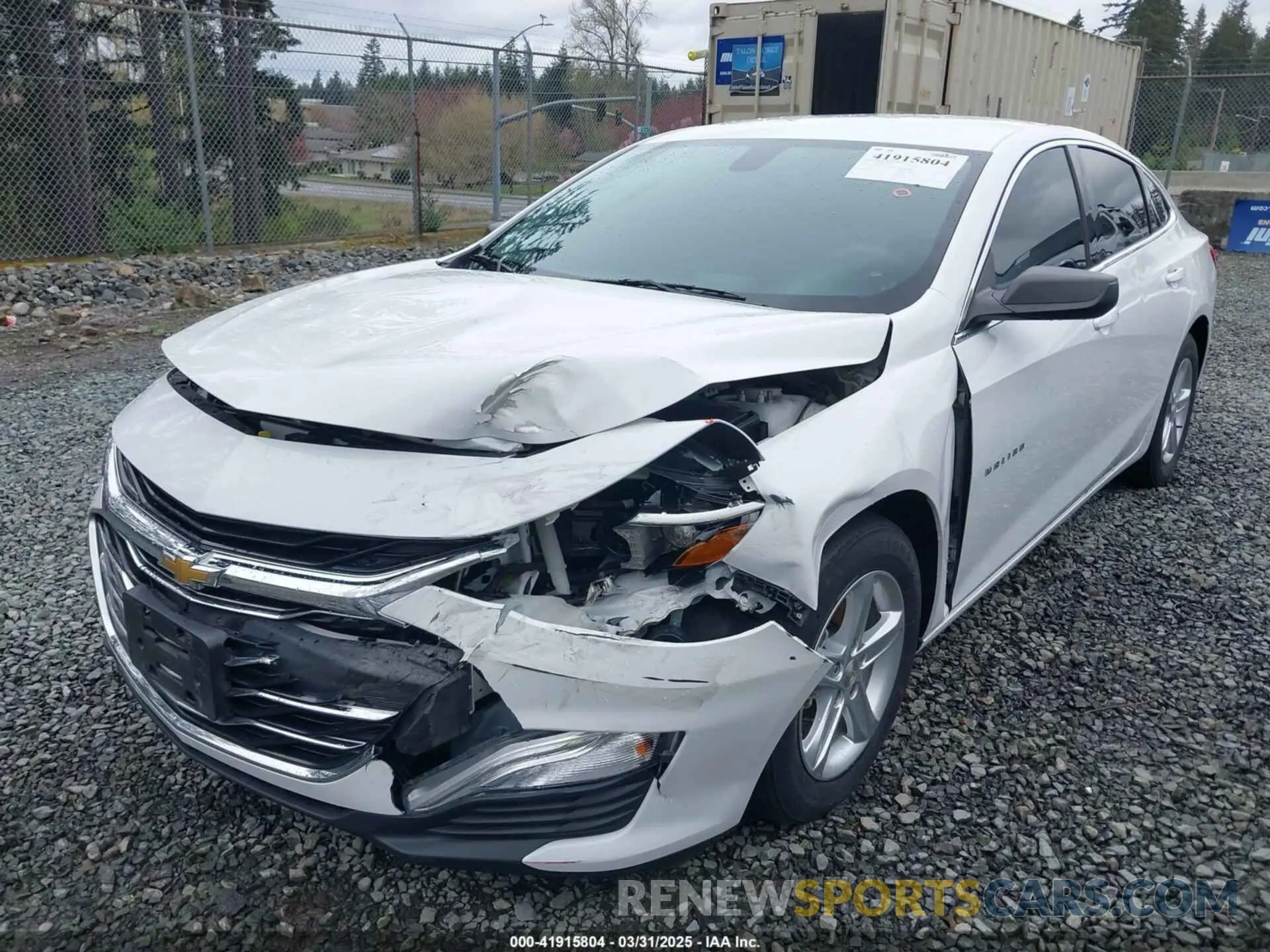 6 Photograph of a damaged car 1G1ZB5ST4LF080967 CHEVROLET MALIBU 2020