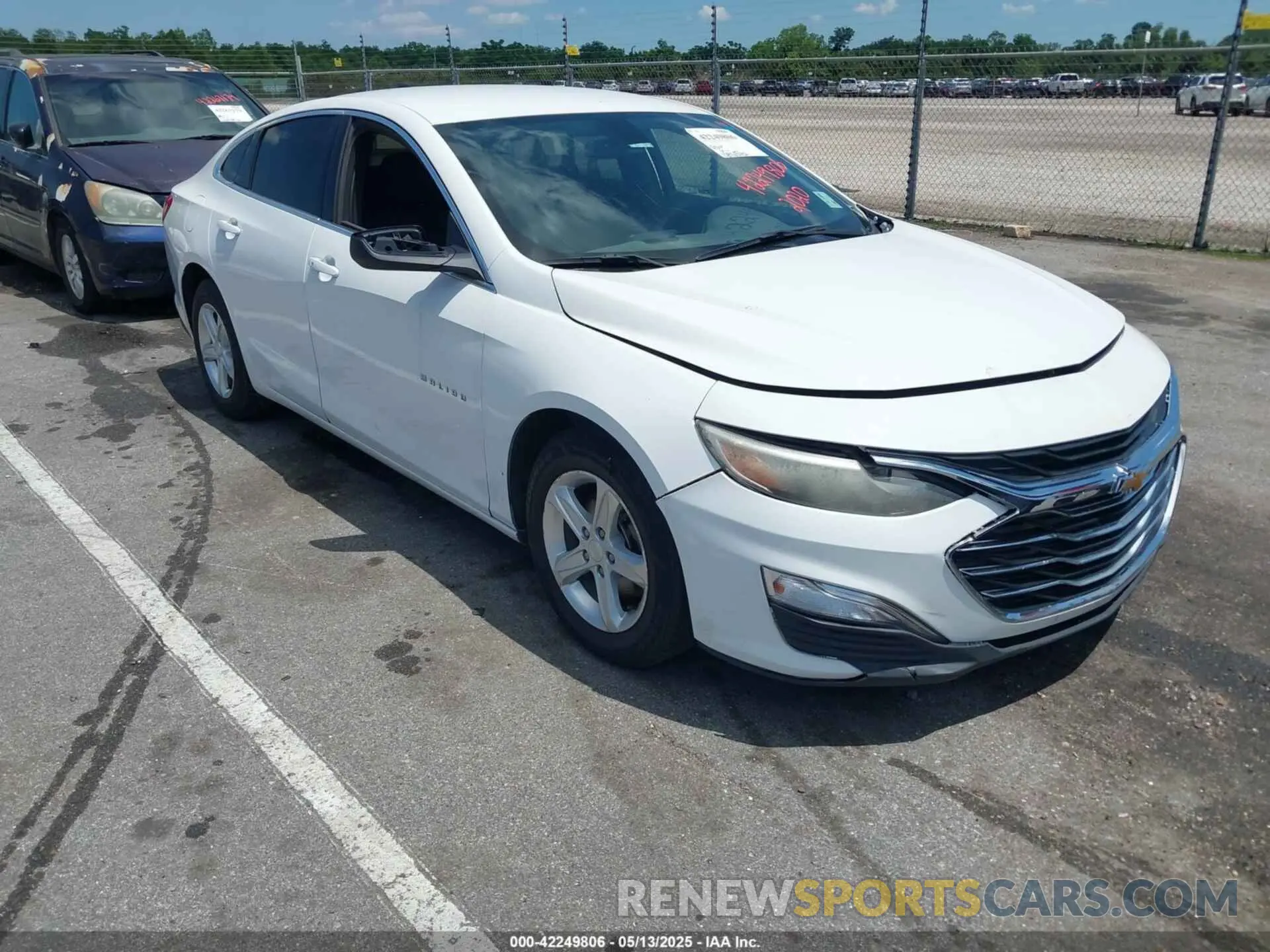 1 Photograph of a damaged car 1G1ZB5ST4LF106533 CHEVROLET MALIBU 2020