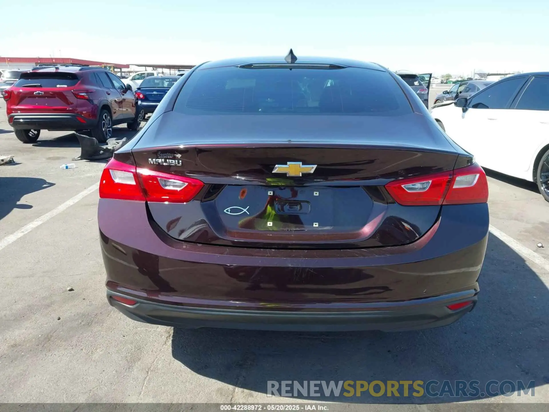 16 Photograph of a damaged car 1G1ZB5ST4LF114194 CHEVROLET MALIBU 2020