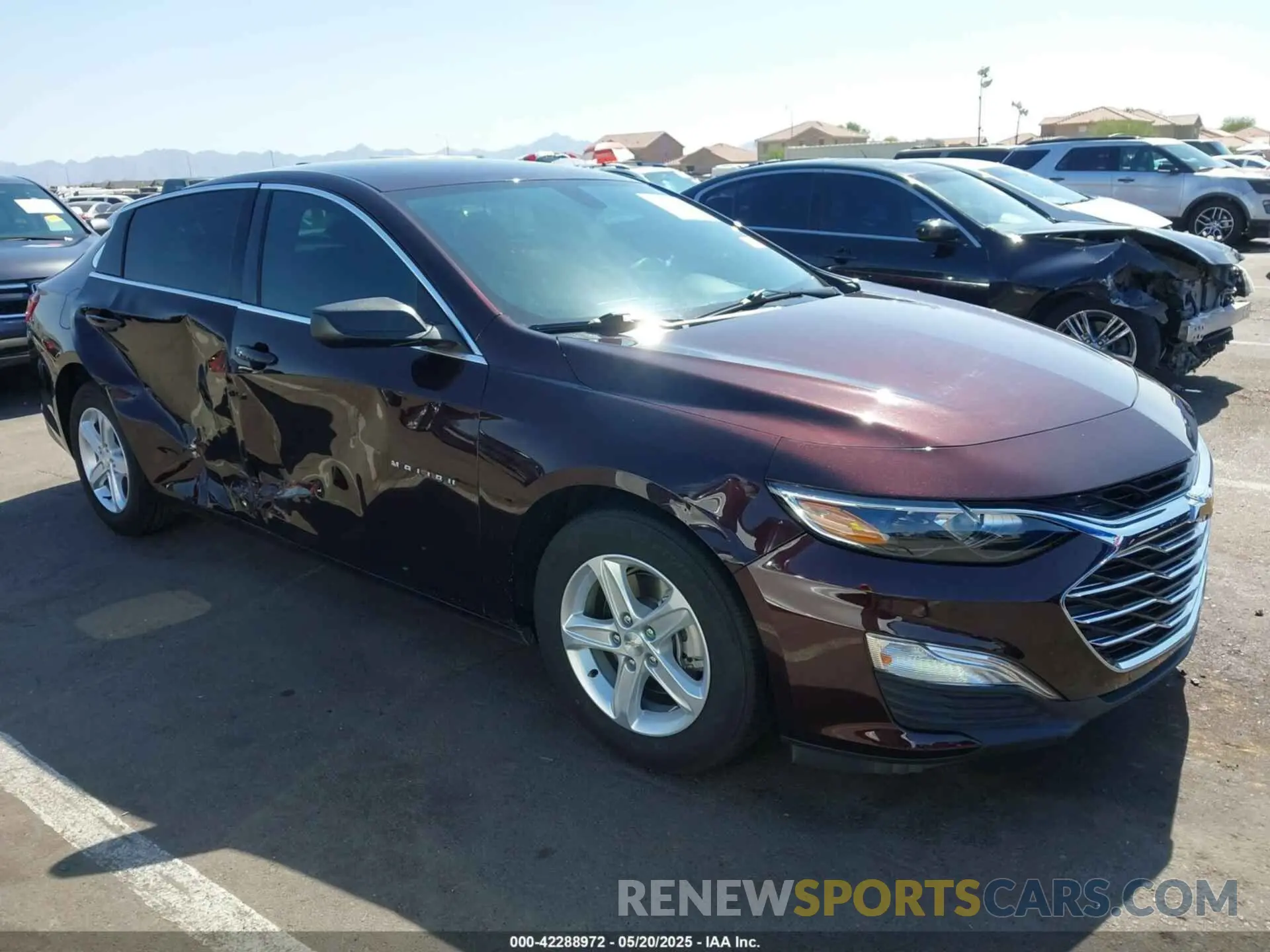6 Photograph of a damaged car 1G1ZB5ST4LF114194 CHEVROLET MALIBU 2020
