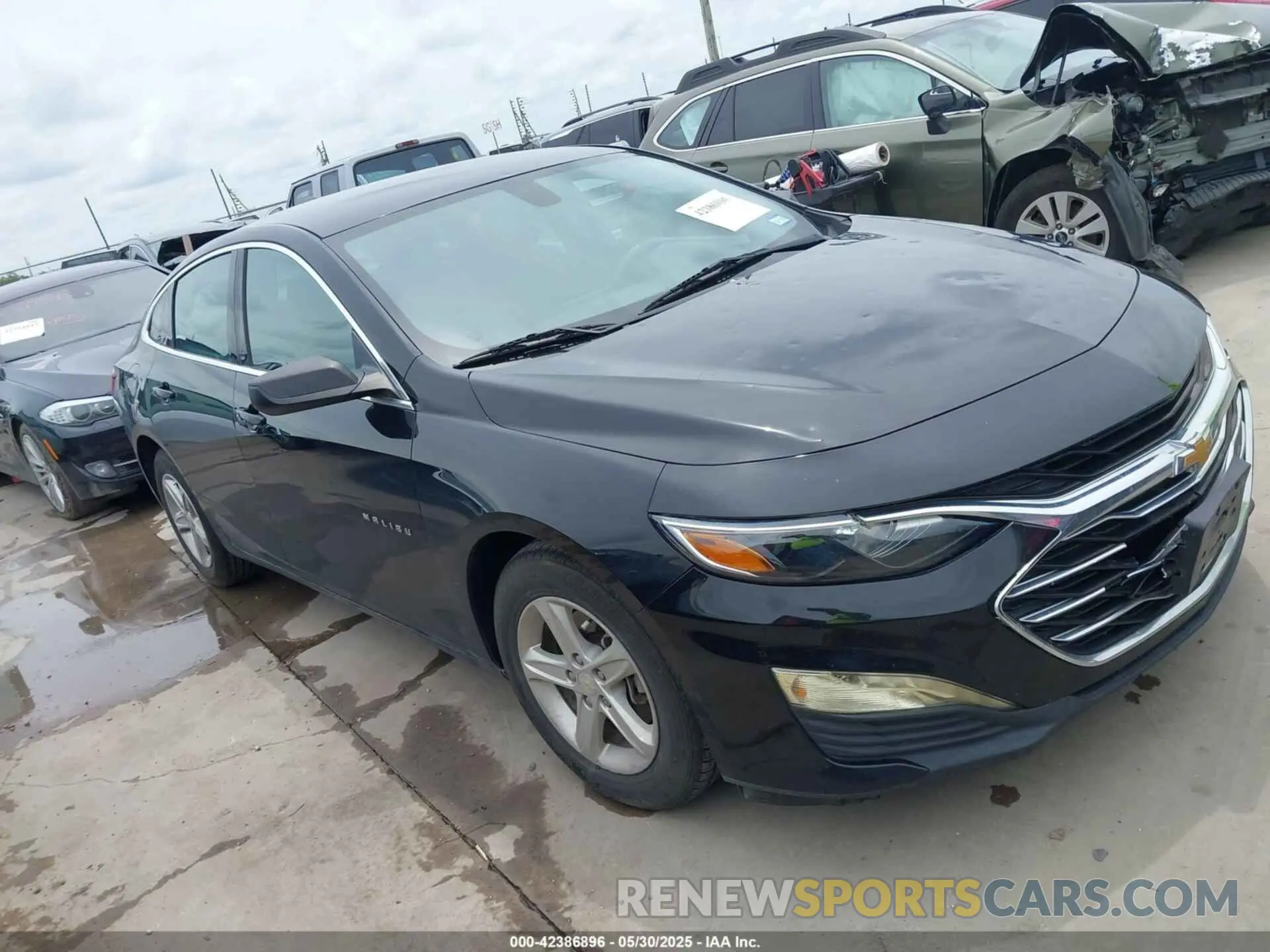 1 Photograph of a damaged car 1G1ZB5ST4LF131299 CHEVROLET MALIBU 2020