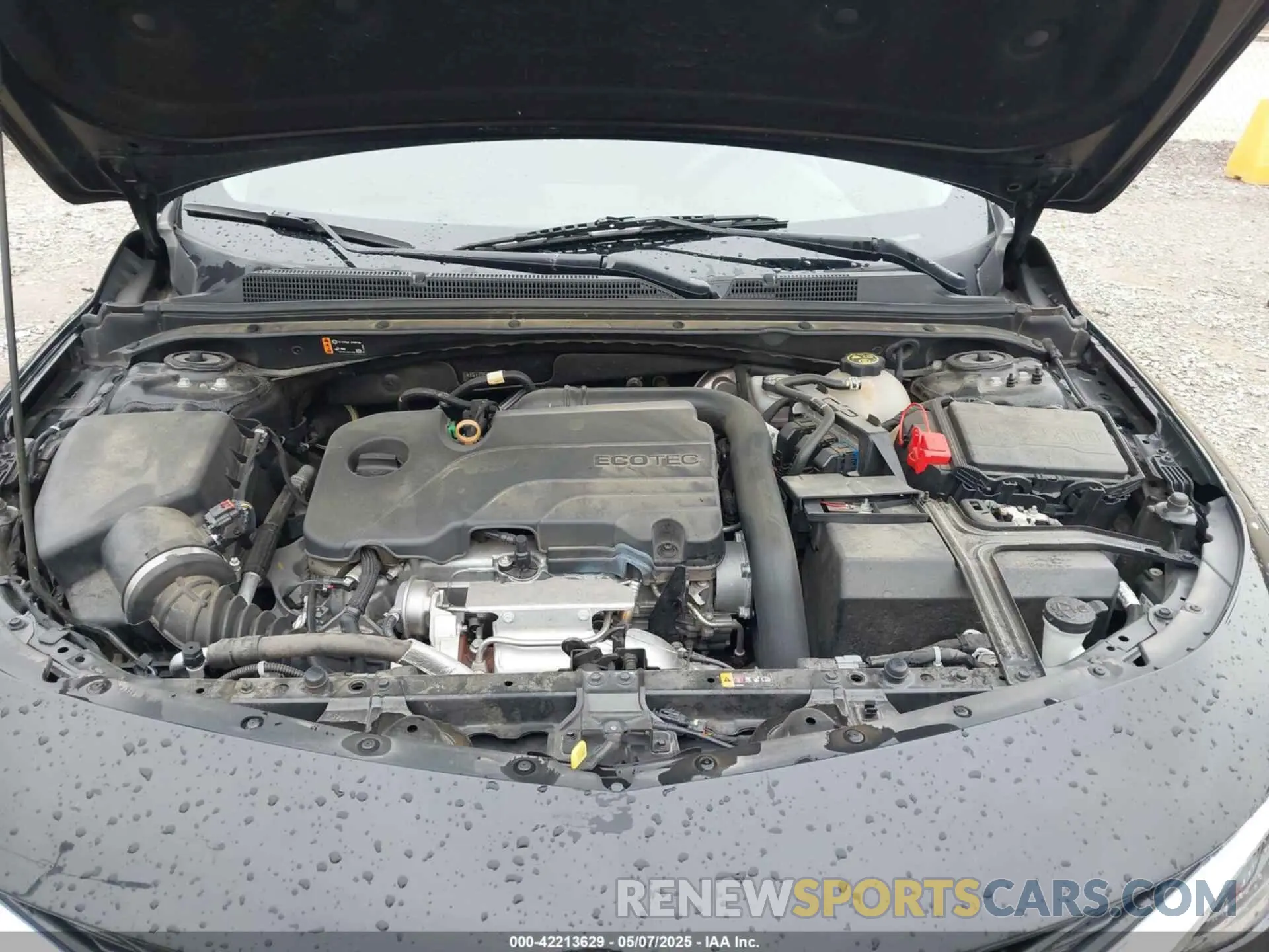 10 Photograph of a damaged car 1G1ZB5ST4LF133134 CHEVROLET MALIBU 2020