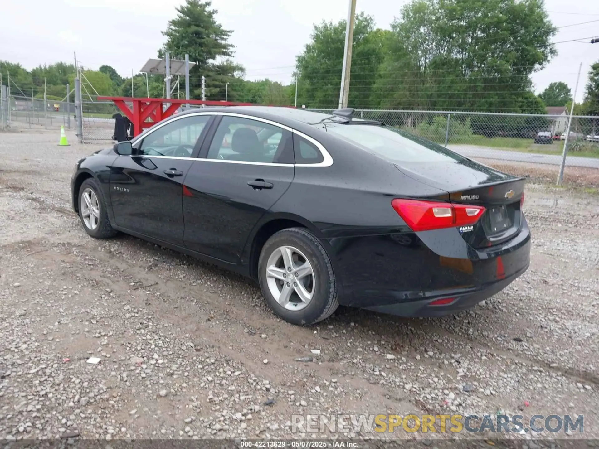 3 Photograph of a damaged car 1G1ZB5ST4LF133134 CHEVROLET MALIBU 2020