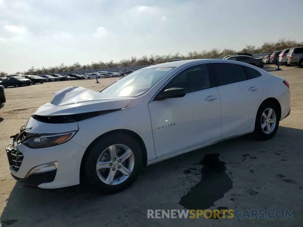 1 Photograph of a damaged car 1G1ZB5ST4LF134932 CHEVROLET MALIBU 2020