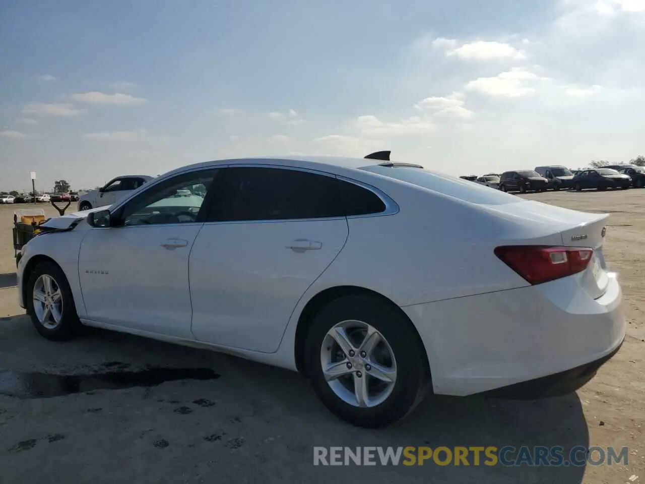 2 Photograph of a damaged car 1G1ZB5ST4LF134932 CHEVROLET MALIBU 2020