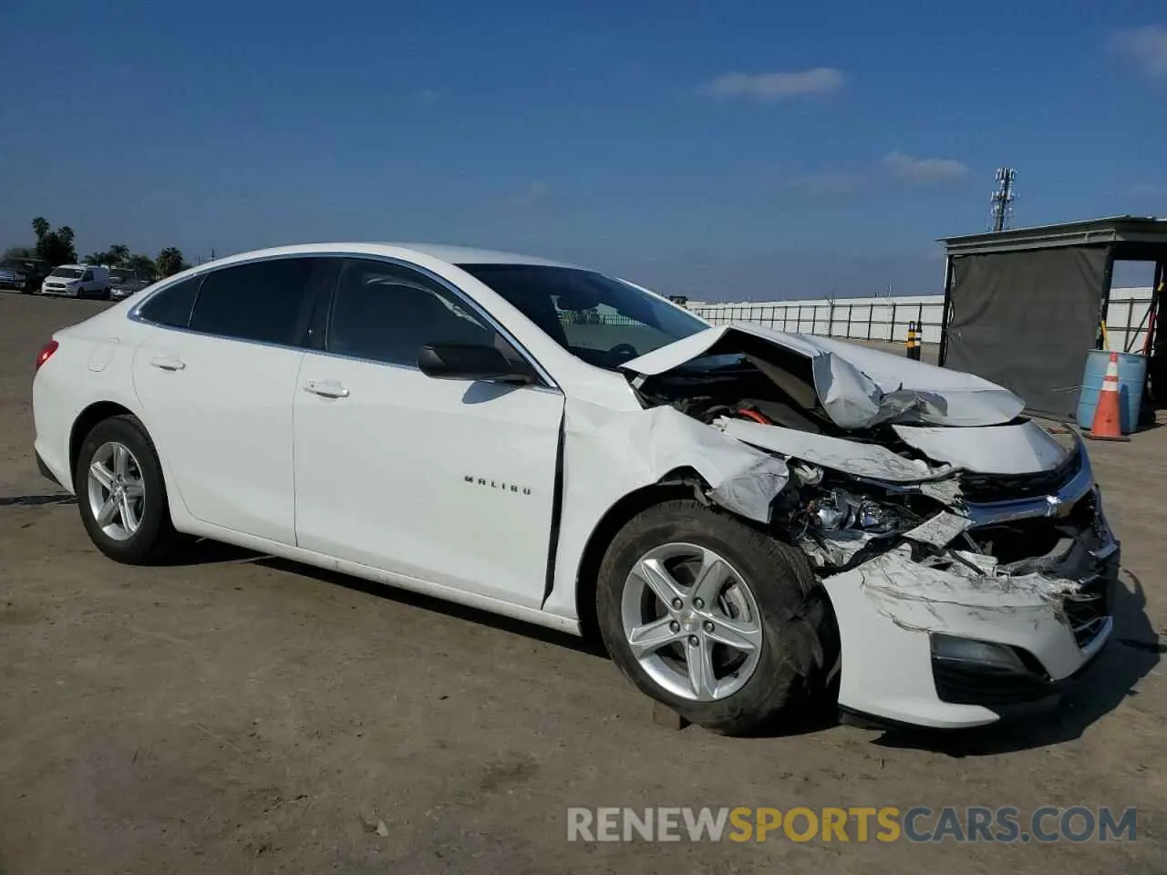 4 Photograph of a damaged car 1G1ZB5ST4LF134932 CHEVROLET MALIBU 2020