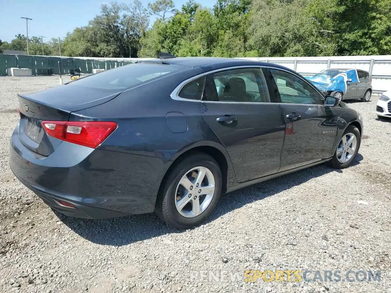 3 Photograph of a damaged car 1G1ZB5ST4LF137460 CHEVROLET MALIBU 2020
