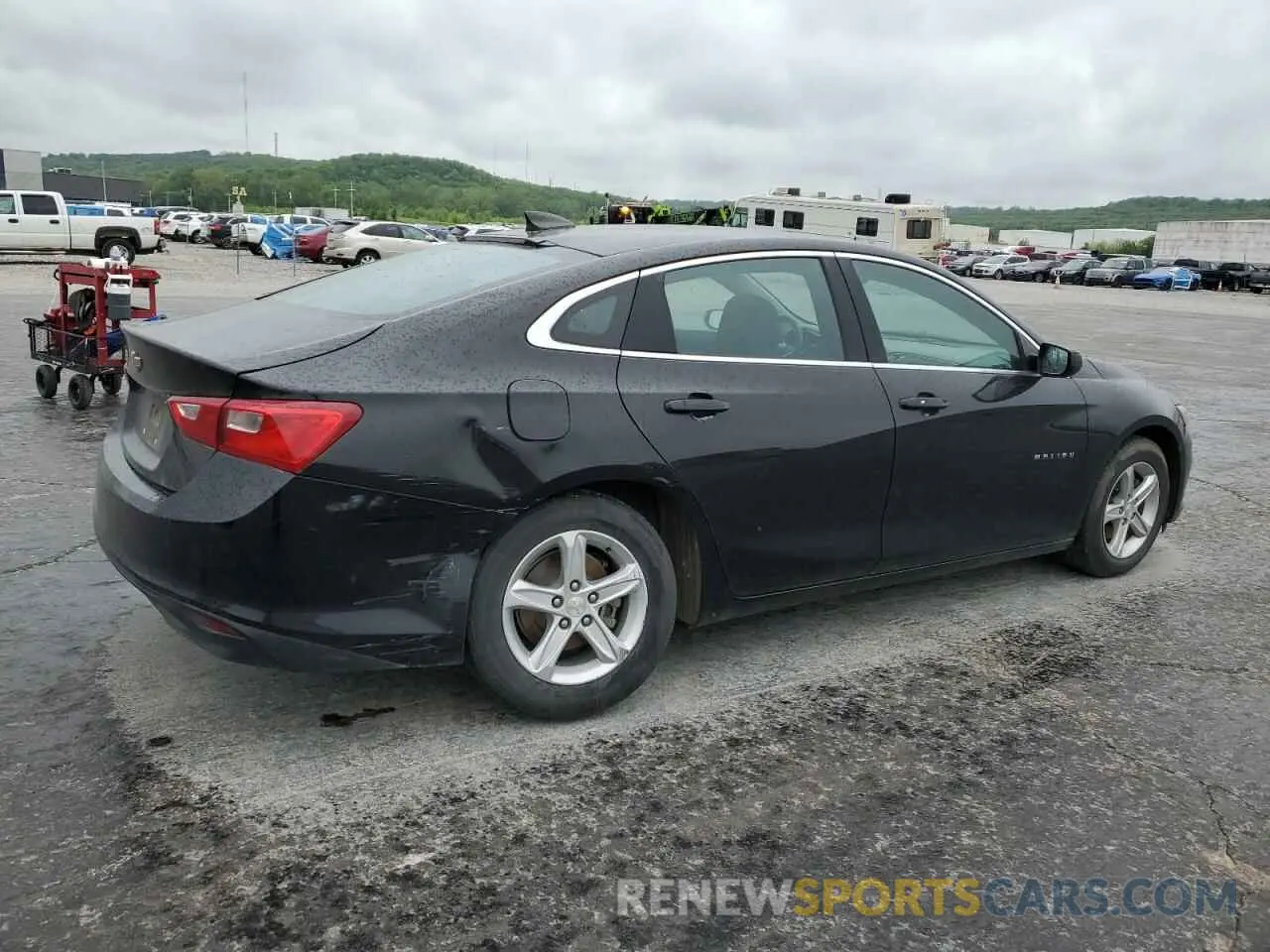 3 Photograph of a damaged car 1G1ZB5ST4LF148376 CHEVROLET MALIBU 2020