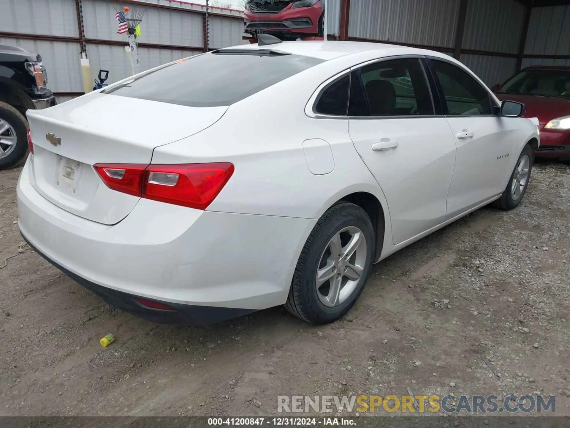 4 Photograph of a damaged car 1G1ZB5ST5LF000852 CHEVROLET MALIBU 2020