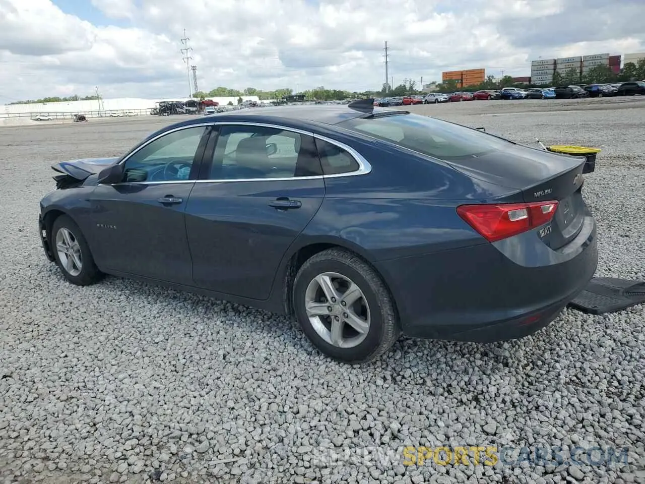 2 Photograph of a damaged car 1G1ZB5ST5LF003265 CHEVROLET MALIBU 2020