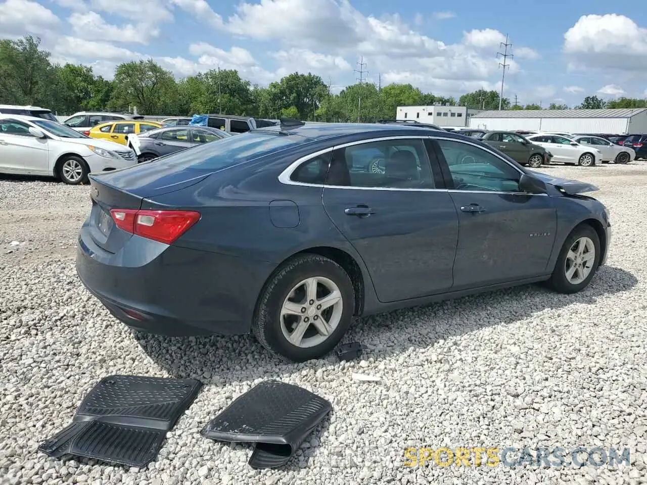 3 Photograph of a damaged car 1G1ZB5ST5LF003265 CHEVROLET MALIBU 2020