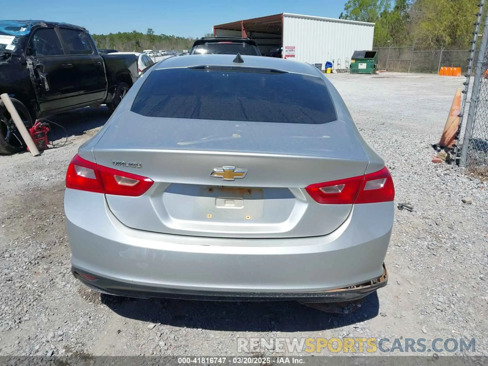 16 Photograph of a damaged car 1G1ZB5ST5LF011320 CHEVROLET MALIBU 2020