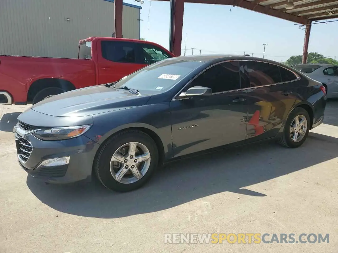 1 Photograph of a damaged car 1G1ZB5ST5LF011849 CHEVROLET MALIBU 2020