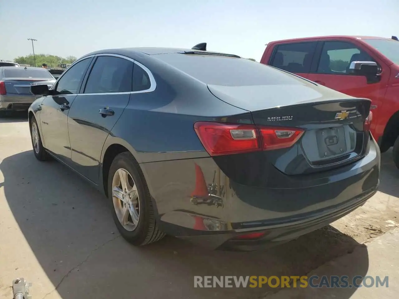 2 Photograph of a damaged car 1G1ZB5ST5LF011849 CHEVROLET MALIBU 2020