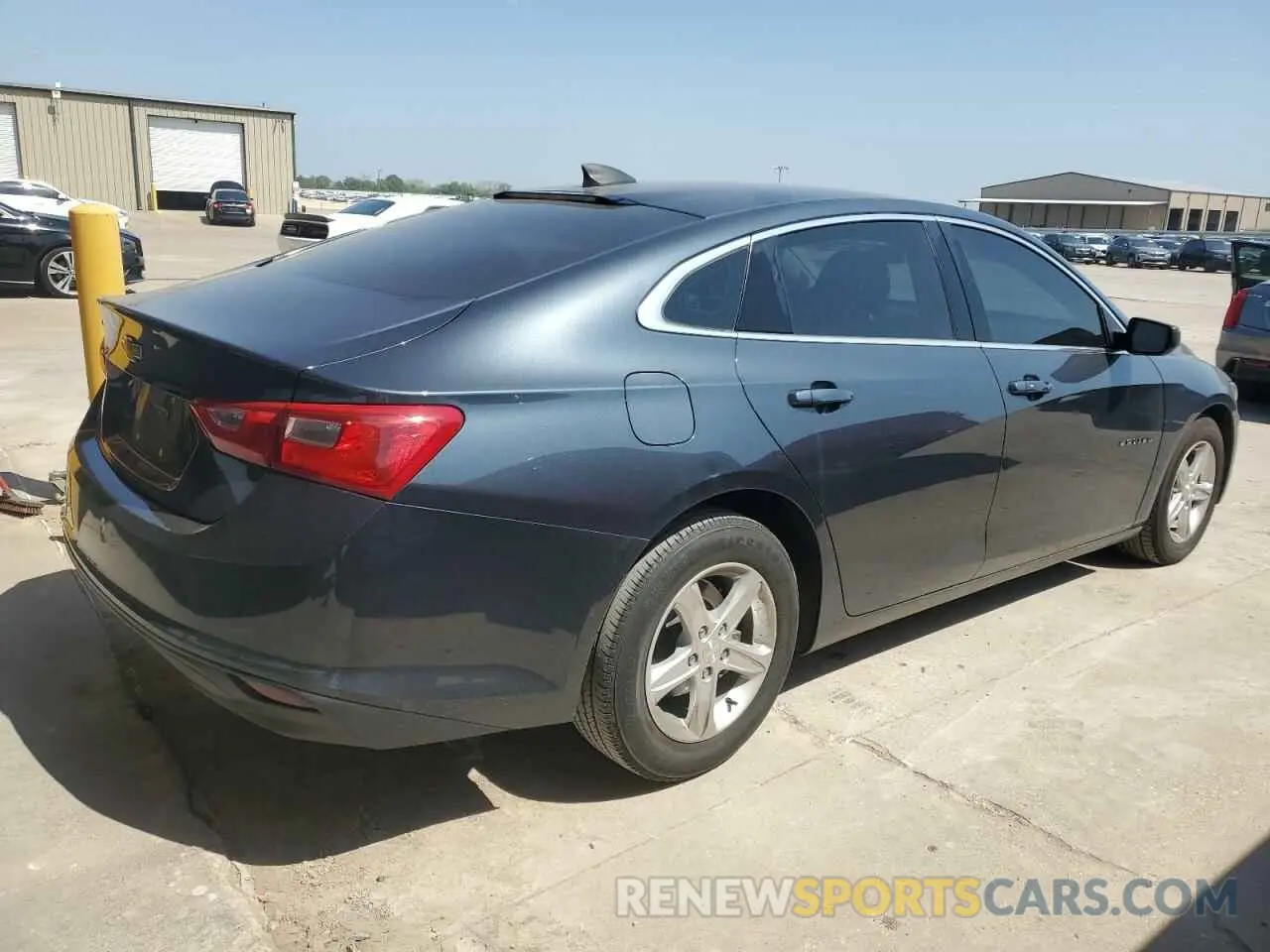 3 Photograph of a damaged car 1G1ZB5ST5LF011849 CHEVROLET MALIBU 2020