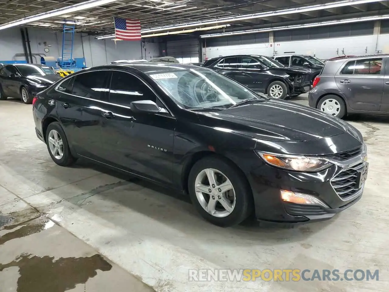 4 Photograph of a damaged car 1G1ZB5ST5LF015853 CHEVROLET MALIBU 2020