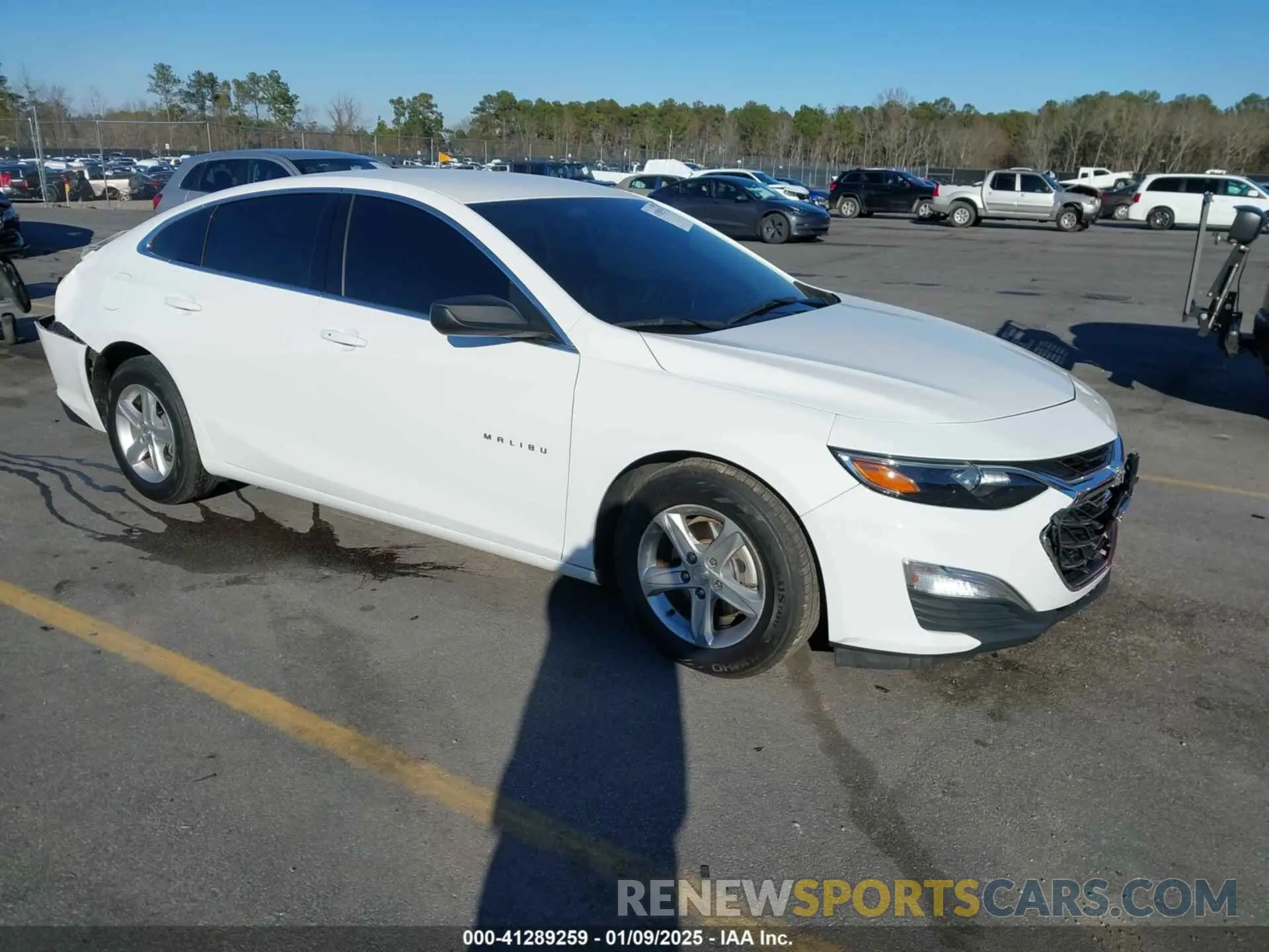 1 Photograph of a damaged car 1G1ZB5ST5LF018946 CHEVROLET MALIBU 2020