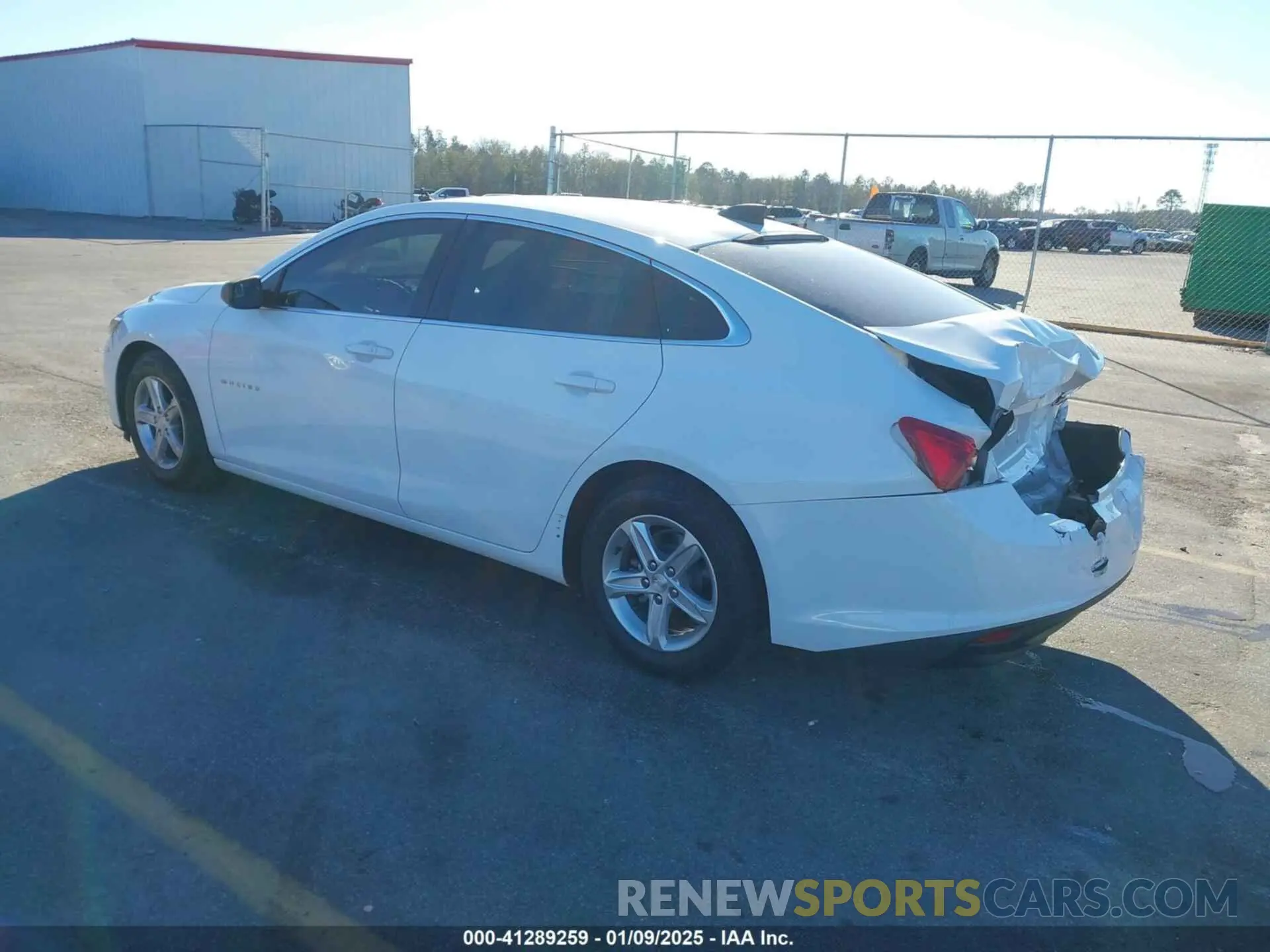 3 Photograph of a damaged car 1G1ZB5ST5LF018946 CHEVROLET MALIBU 2020