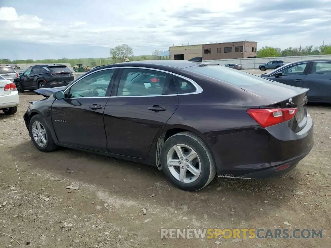 2 Photograph of a damaged car 1G1ZB5ST5LF028134 CHEVROLET MALIBU 2020