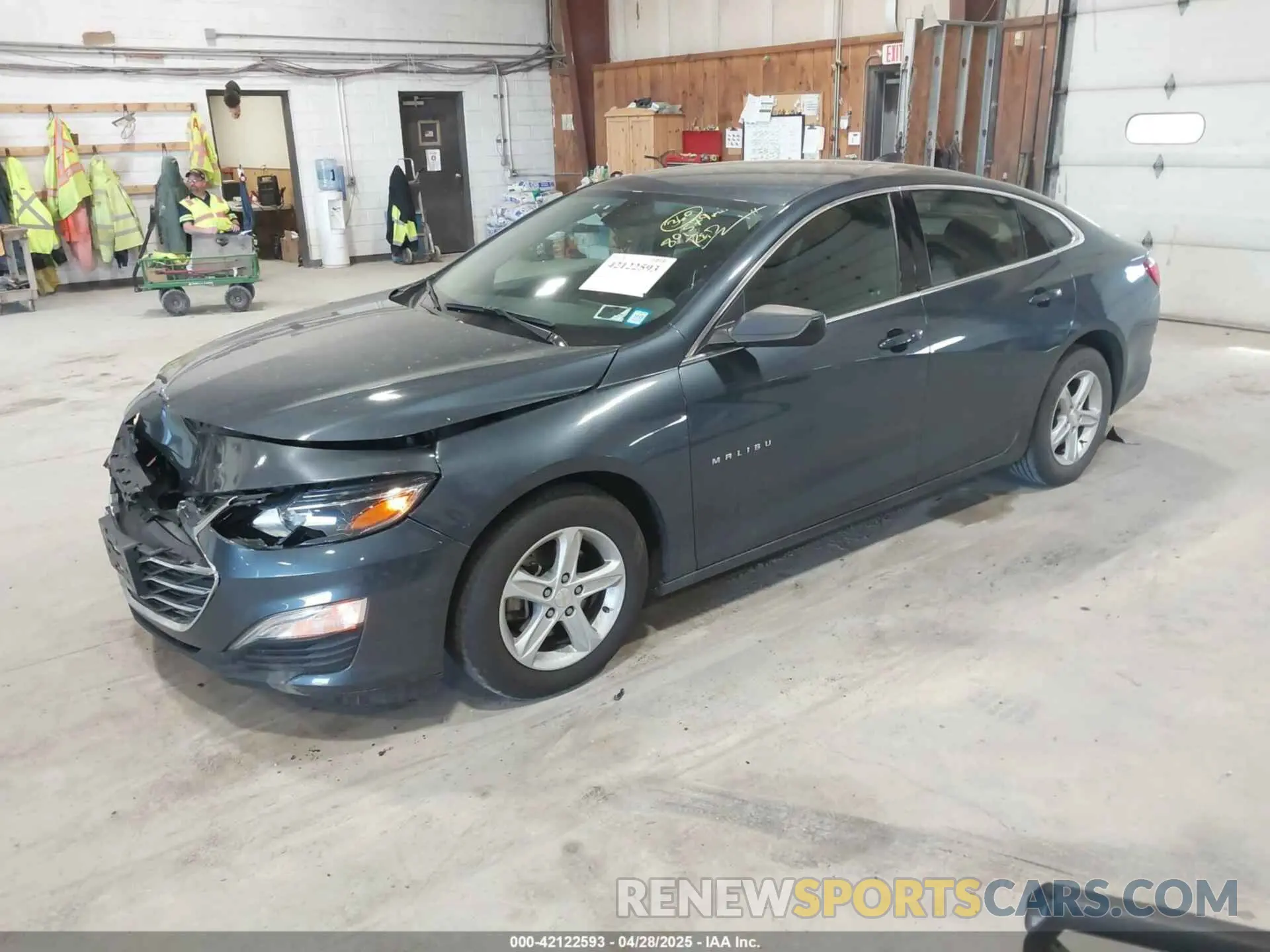 2 Photograph of a damaged car 1G1ZB5ST5LF080217 CHEVROLET MALIBU 2020