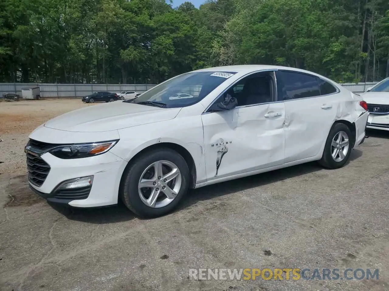 1 Photograph of a damaged car 1G1ZB5ST5LF120828 CHEVROLET MALIBU 2020