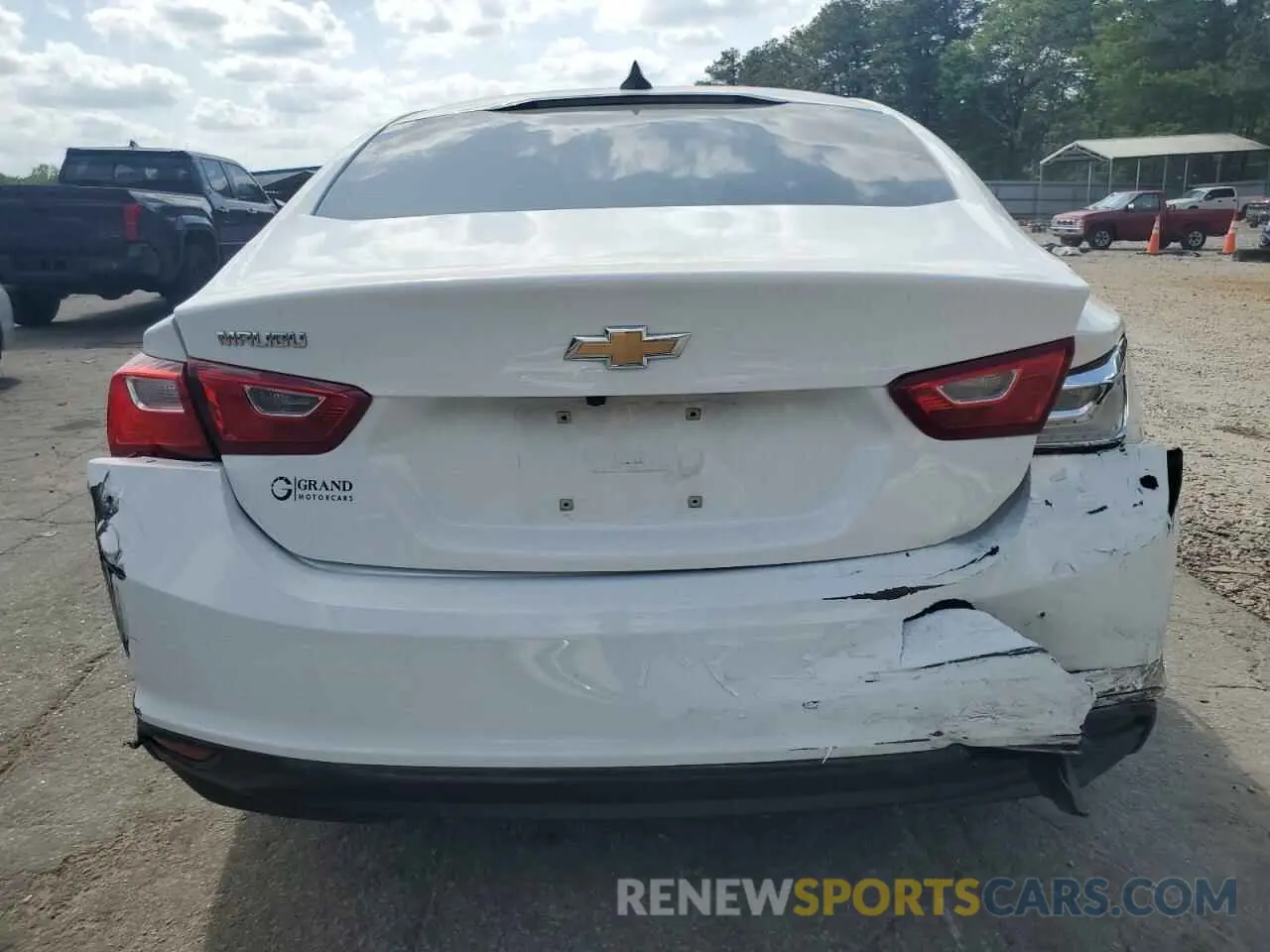 6 Photograph of a damaged car 1G1ZB5ST5LF120828 CHEVROLET MALIBU 2020