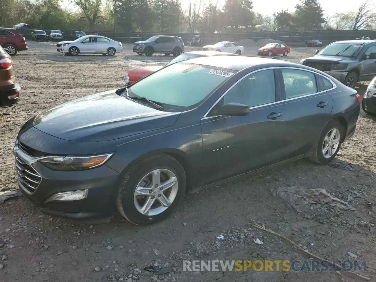 1 Photograph of a damaged car 1G1ZB5ST5LF133241 CHEVROLET MALIBU 2020