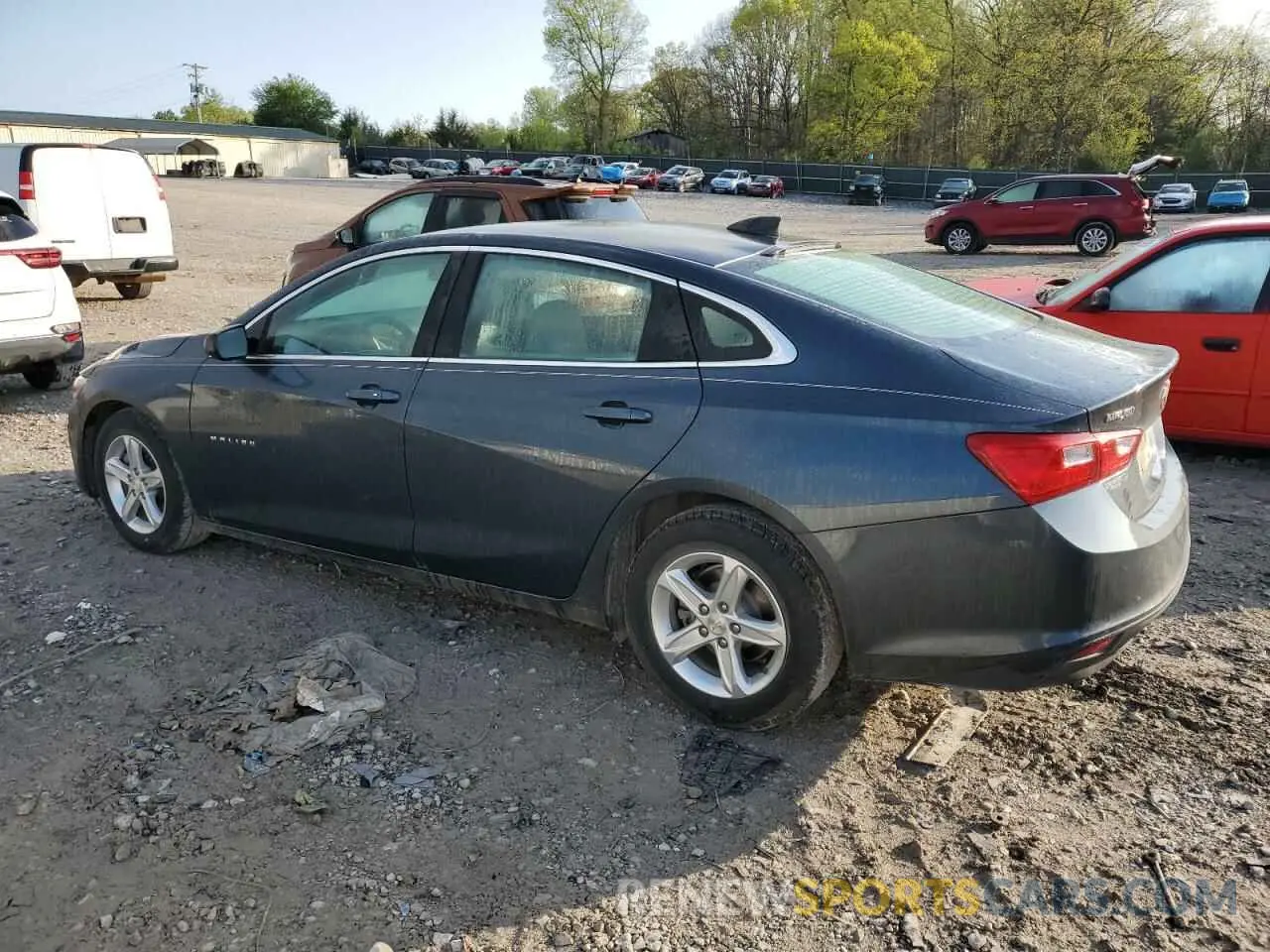 2 Photograph of a damaged car 1G1ZB5ST5LF133241 CHEVROLET MALIBU 2020