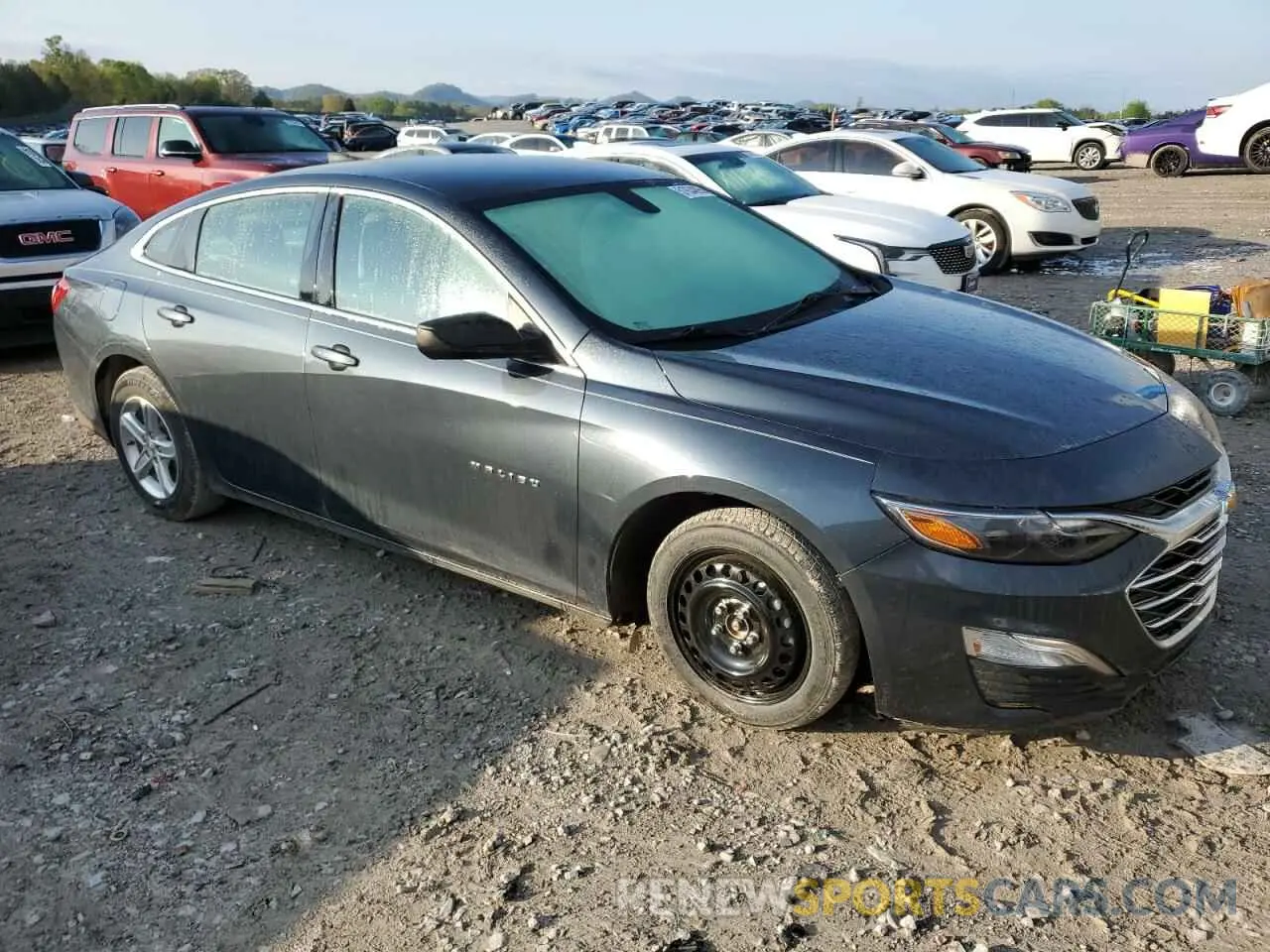 4 Photograph of a damaged car 1G1ZB5ST5LF133241 CHEVROLET MALIBU 2020