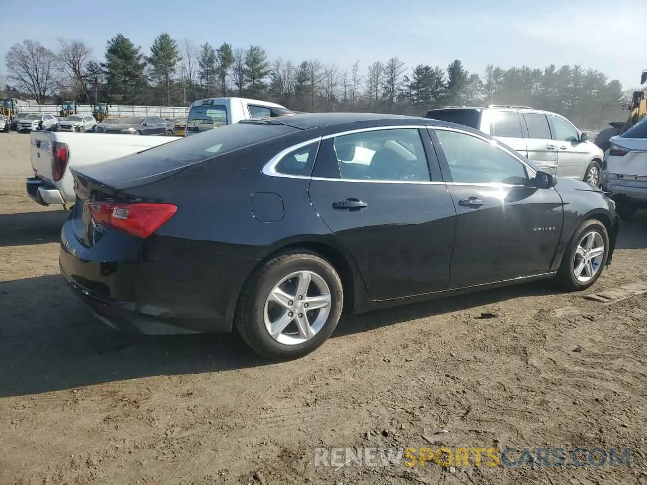 3 Photograph of a damaged car 1G1ZB5ST5LF150685 CHEVROLET MALIBU 2020
