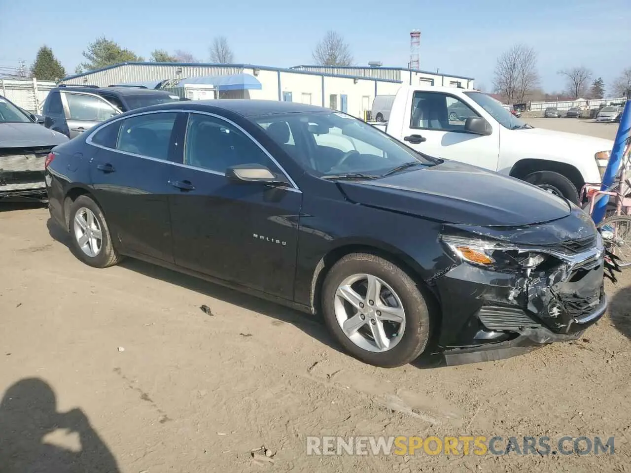 4 Photograph of a damaged car 1G1ZB5ST5LF150685 CHEVROLET MALIBU 2020