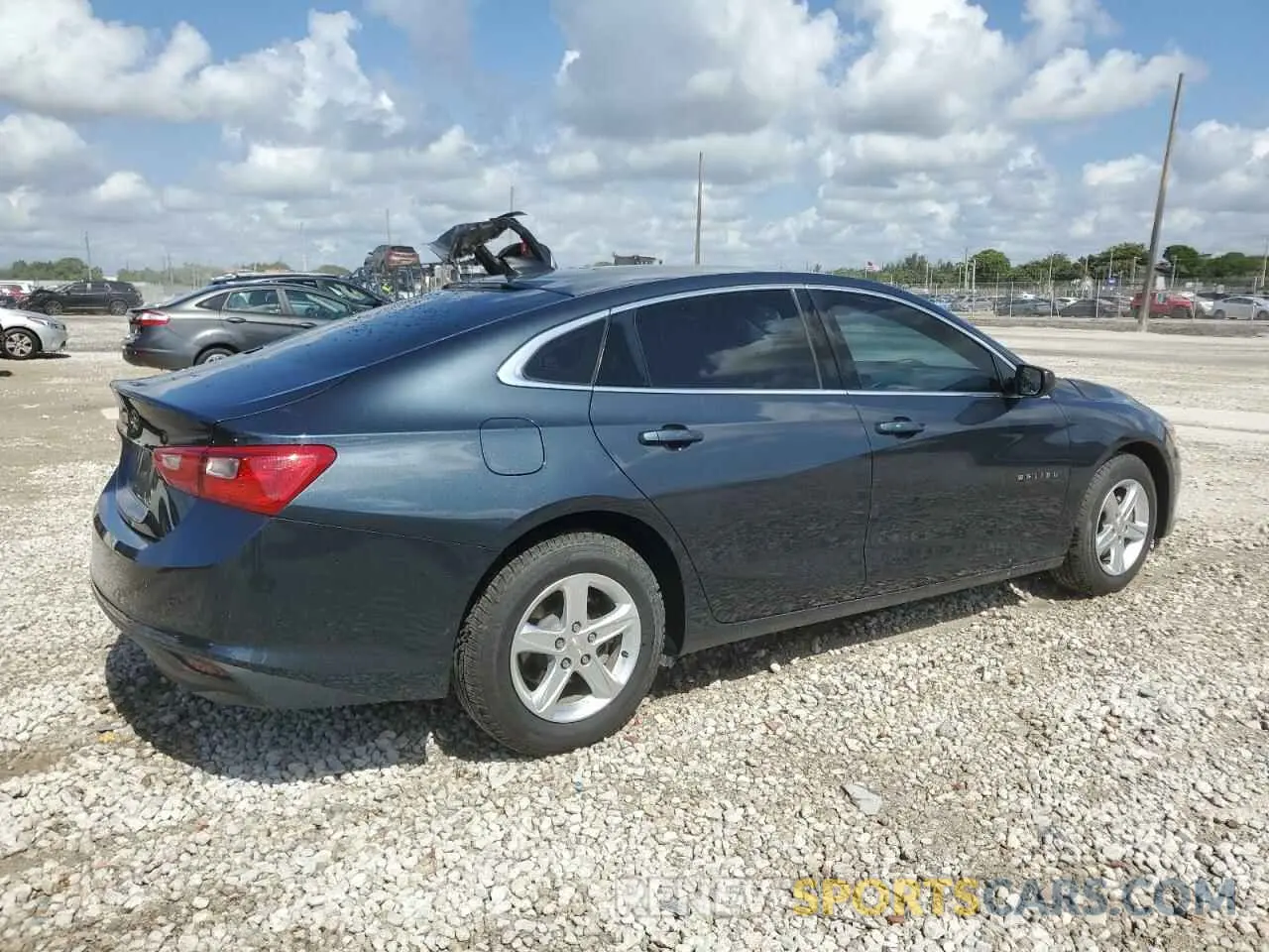 3 Photograph of a damaged car 1G1ZB5ST5LF154025 CHEVROLET MALIBU 2020