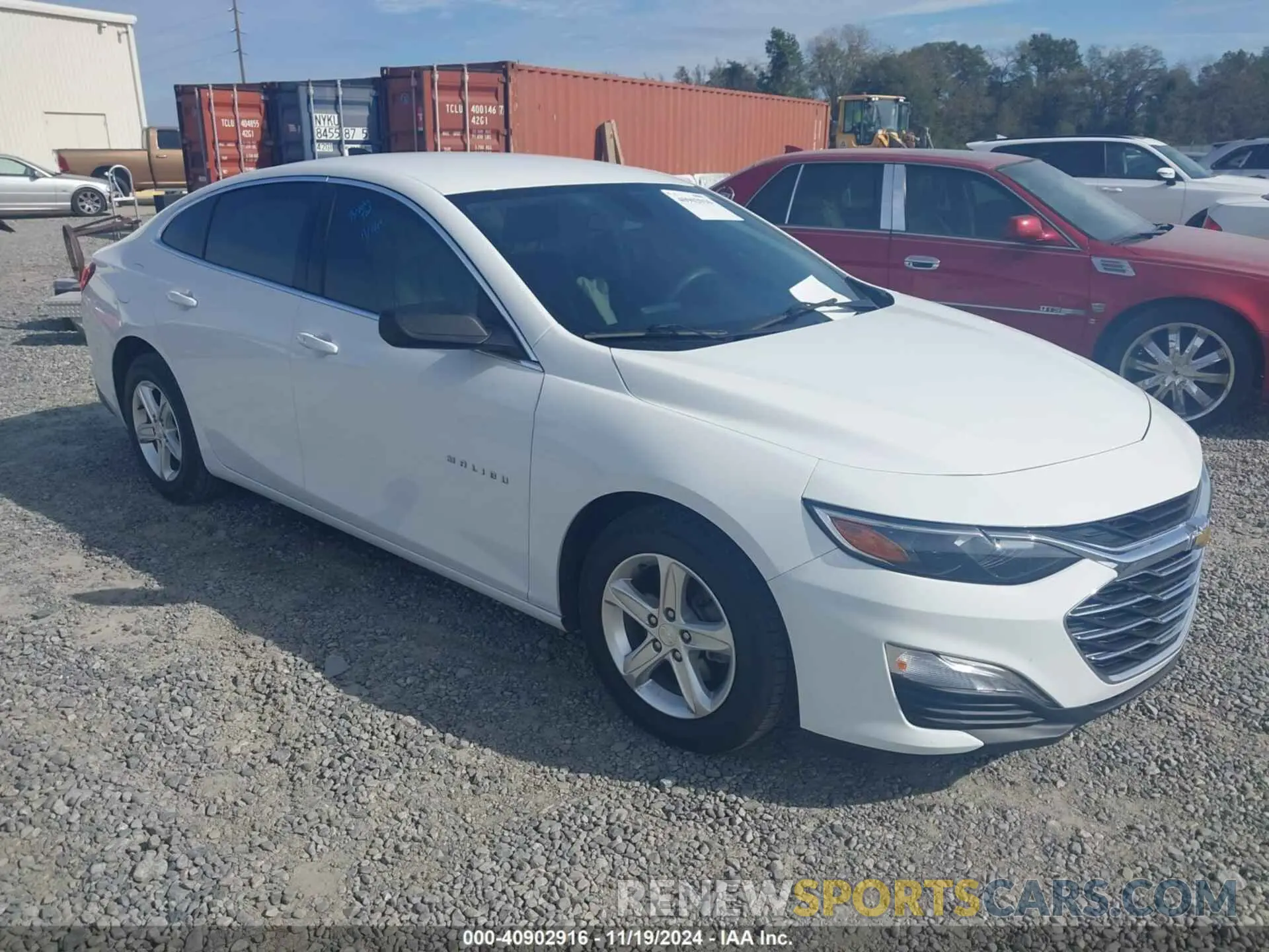 1 Photograph of a damaged car 1G1ZB5ST5LF154414 CHEVROLET MALIBU 2020