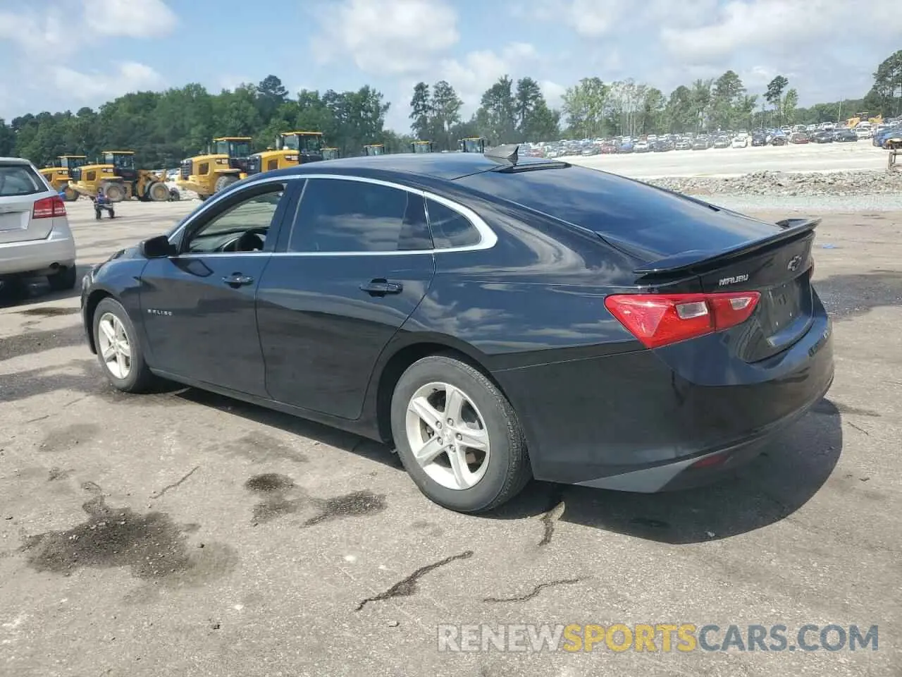 2 Photograph of a damaged car 1G1ZB5ST5LF156857 CHEVROLET MALIBU 2020