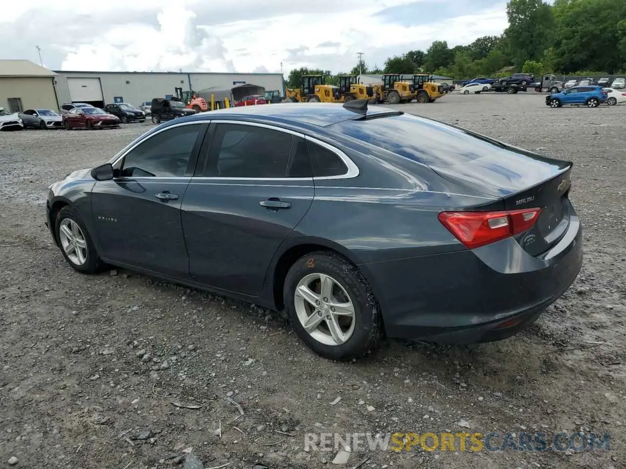 2 Photograph of a damaged car 1G1ZB5ST6LF006918 CHEVROLET MALIBU 2020