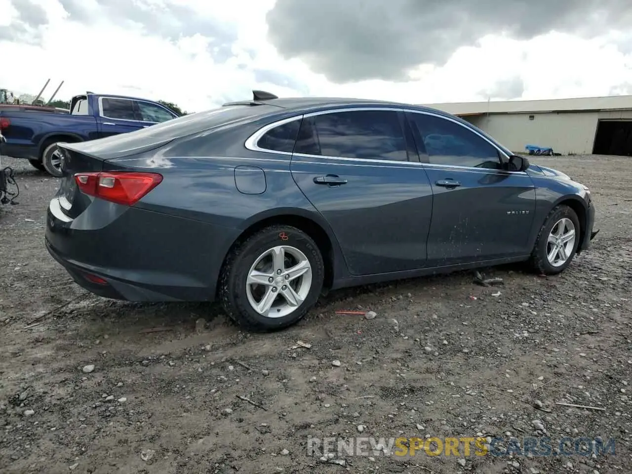 3 Photograph of a damaged car 1G1ZB5ST6LF006918 CHEVROLET MALIBU 2020