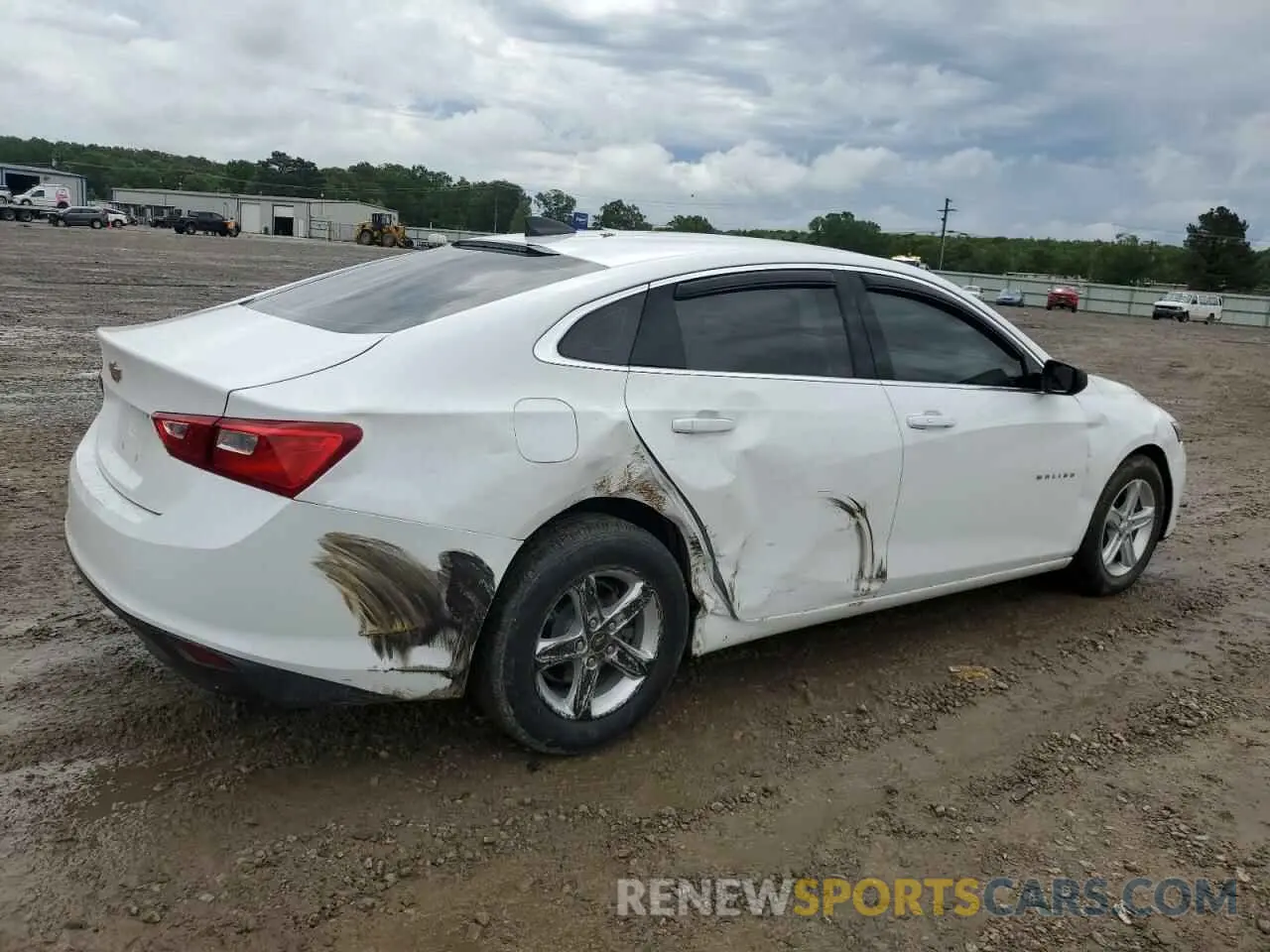 3 Photograph of a damaged car 1G1ZB5ST6LF009284 CHEVROLET MALIBU 2020