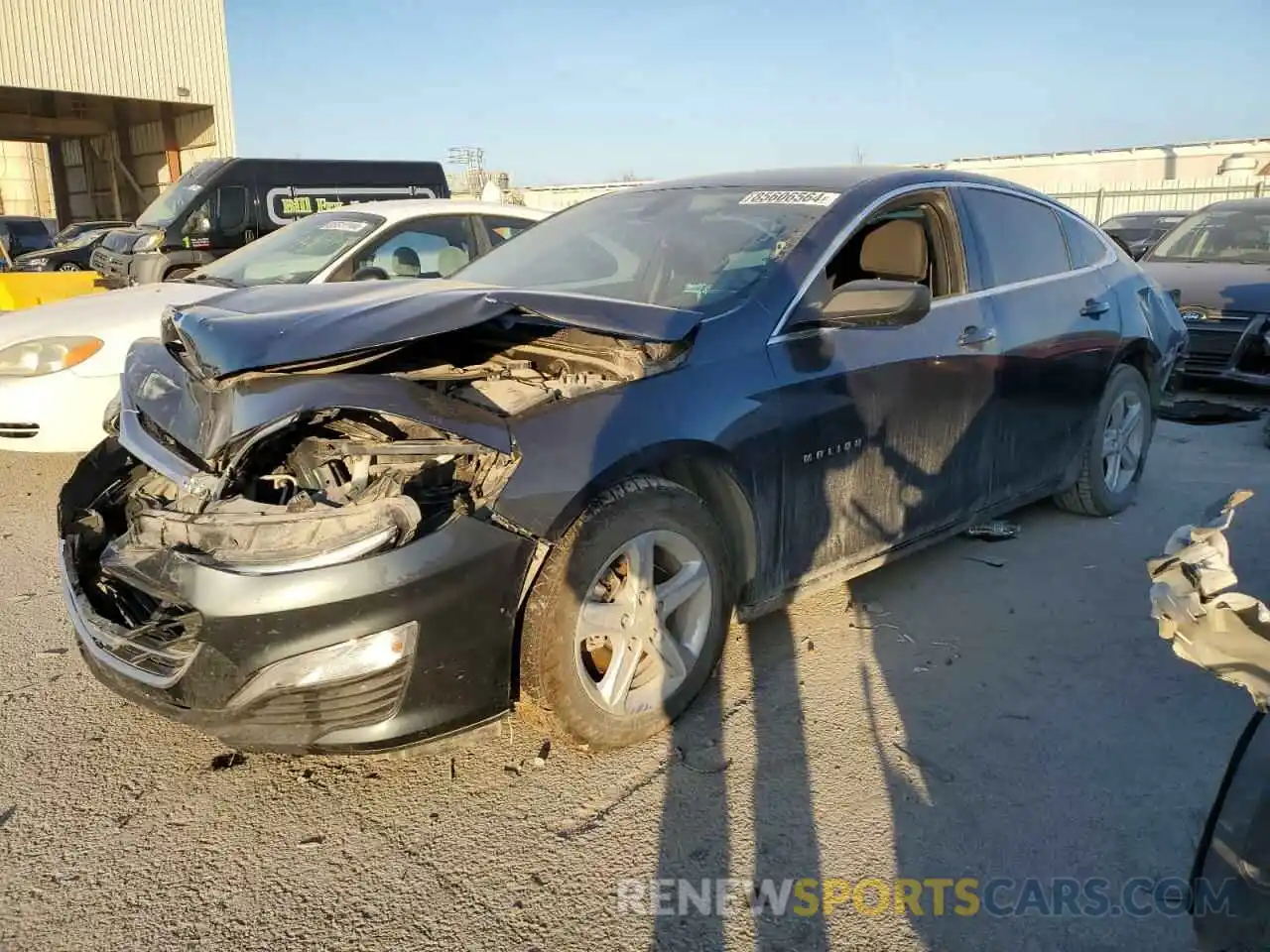 1 Photograph of a damaged car 1G1ZB5ST6LF079383 CHEVROLET MALIBU 2020