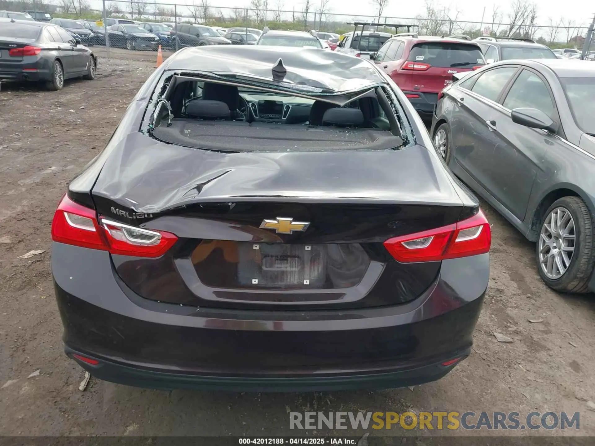 16 Photograph of a damaged car 1G1ZB5ST6LF127402 CHEVROLET MALIBU 2020