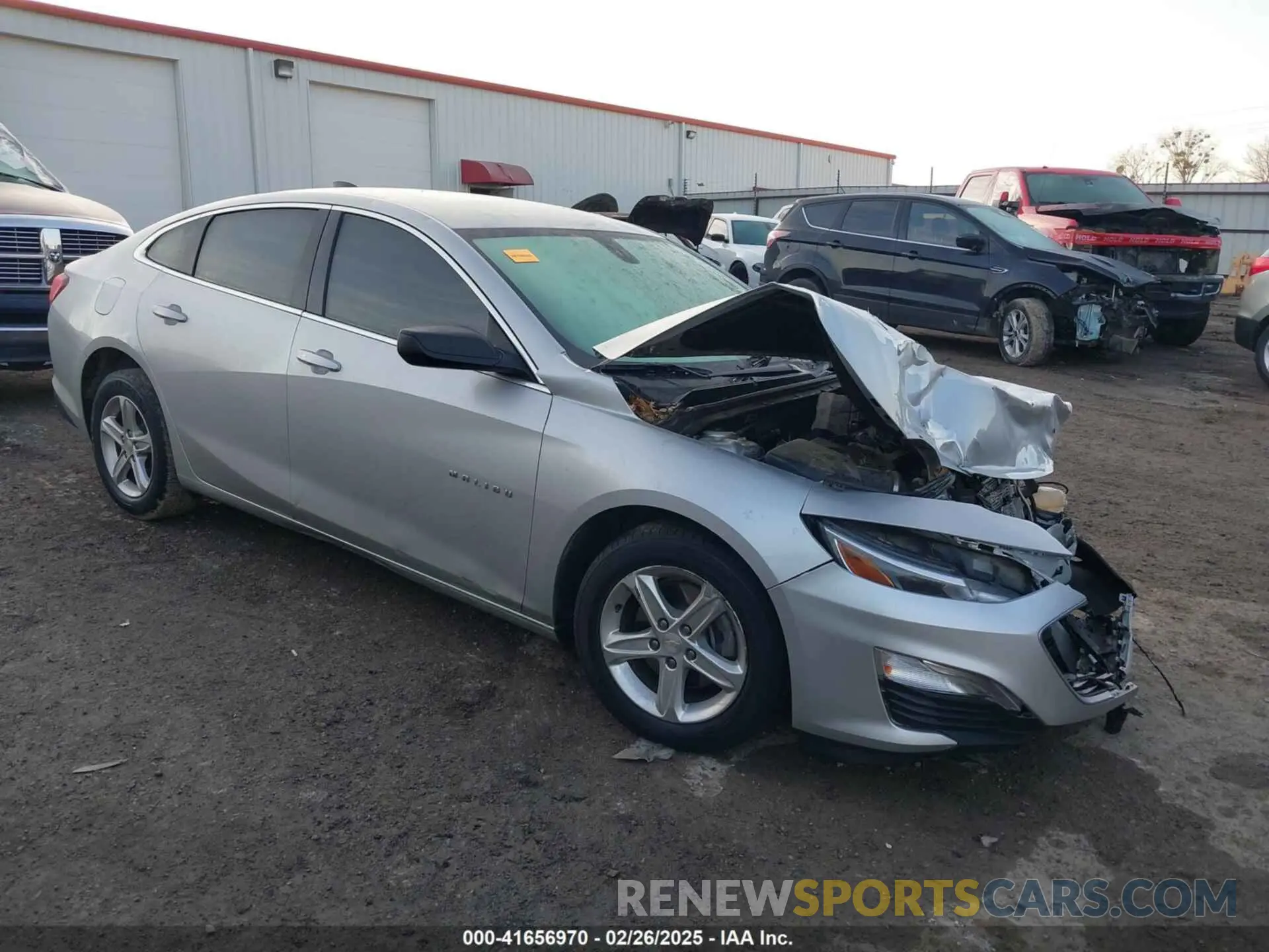 1 Photograph of a damaged car 1G1ZB5ST6LF154650 CHEVROLET MALIBU 2020