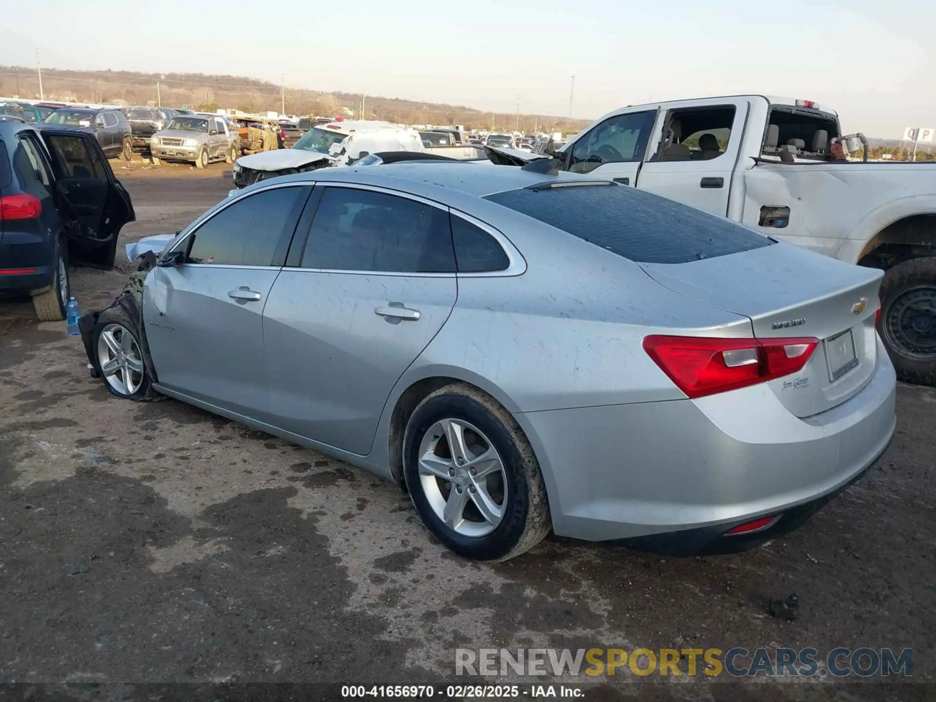 3 Photograph of a damaged car 1G1ZB5ST6LF154650 CHEVROLET MALIBU 2020