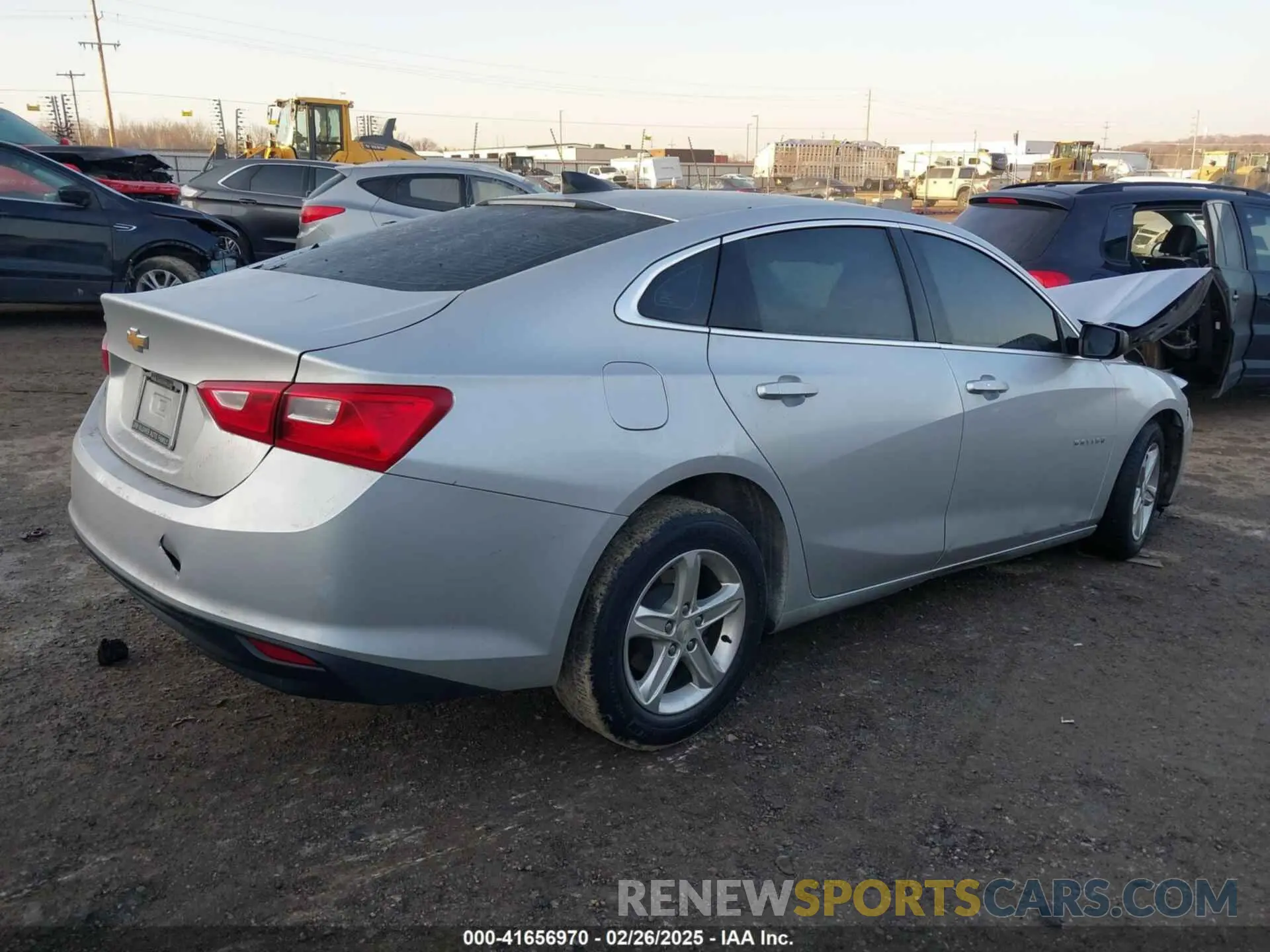 4 Photograph of a damaged car 1G1ZB5ST6LF154650 CHEVROLET MALIBU 2020