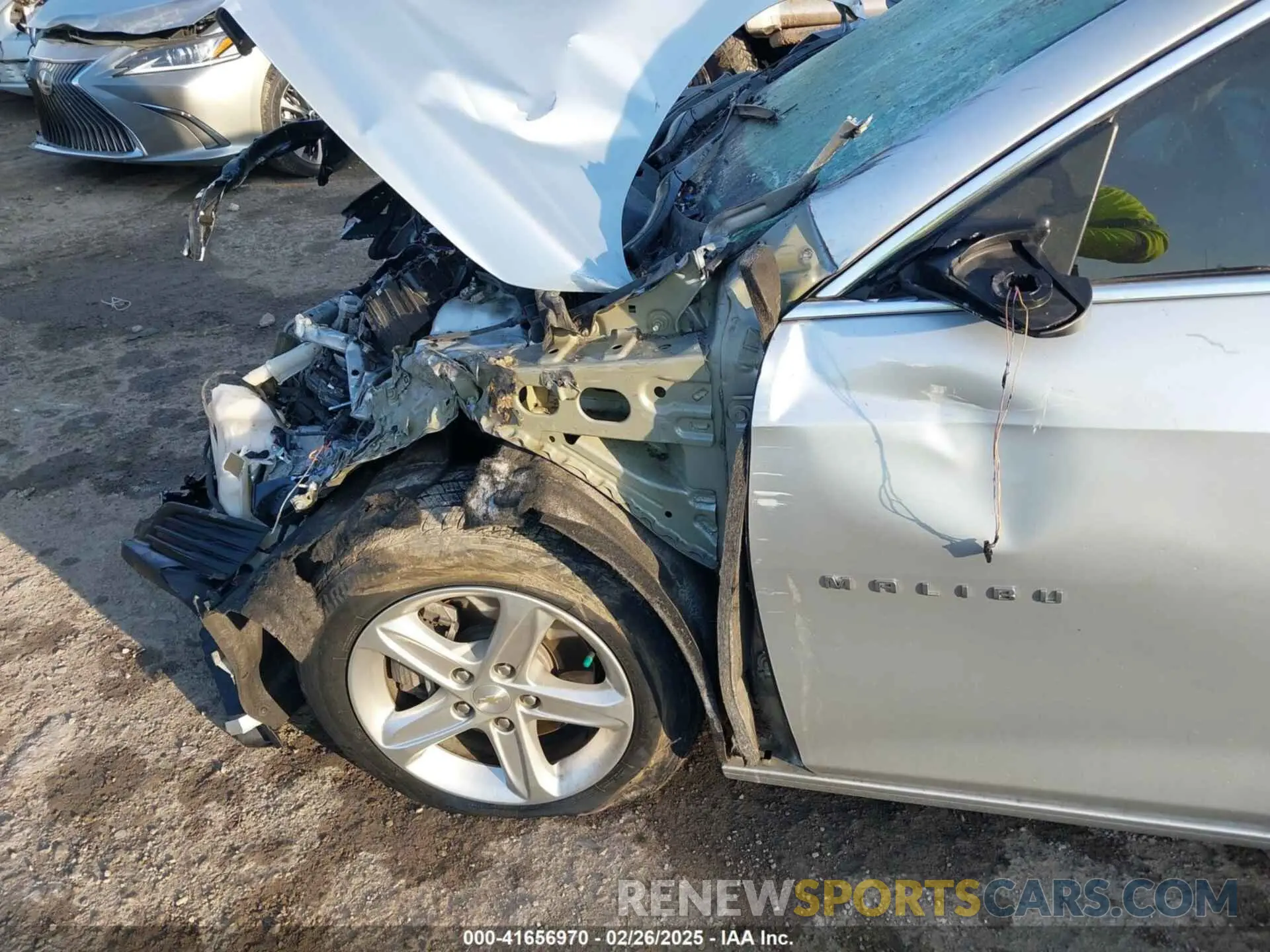 6 Photograph of a damaged car 1G1ZB5ST6LF154650 CHEVROLET MALIBU 2020