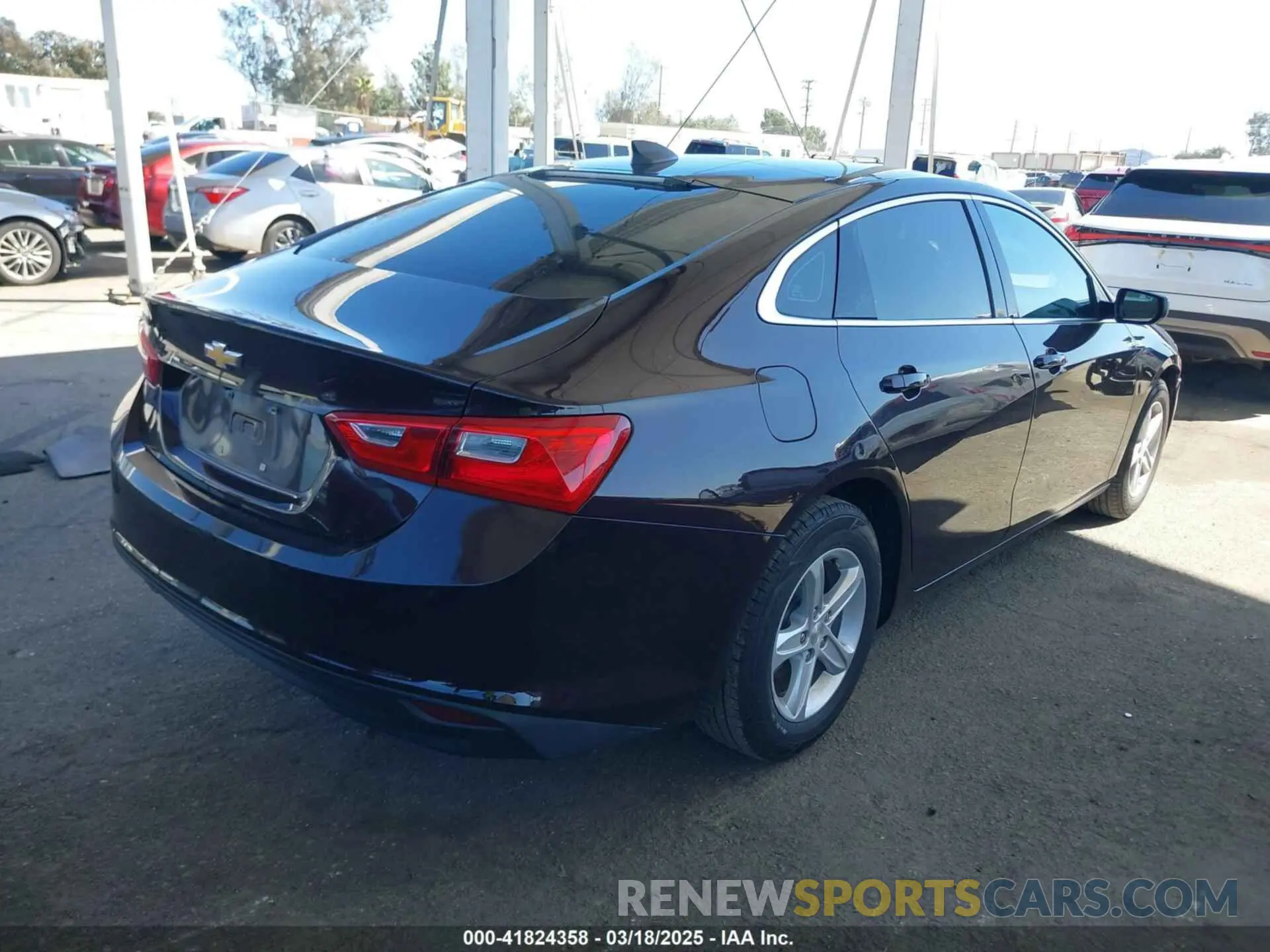 4 Photograph of a damaged car 1G1ZB5ST7LF026126 CHEVROLET MALIBU 2020