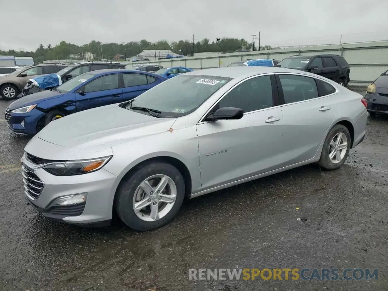 1 Photograph of a damaged car 1G1ZB5ST7LF074192 CHEVROLET MALIBU 2020