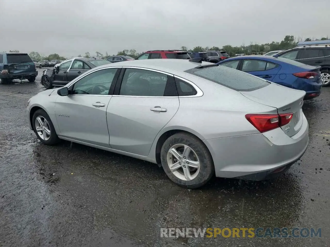 2 Photograph of a damaged car 1G1ZB5ST7LF074192 CHEVROLET MALIBU 2020